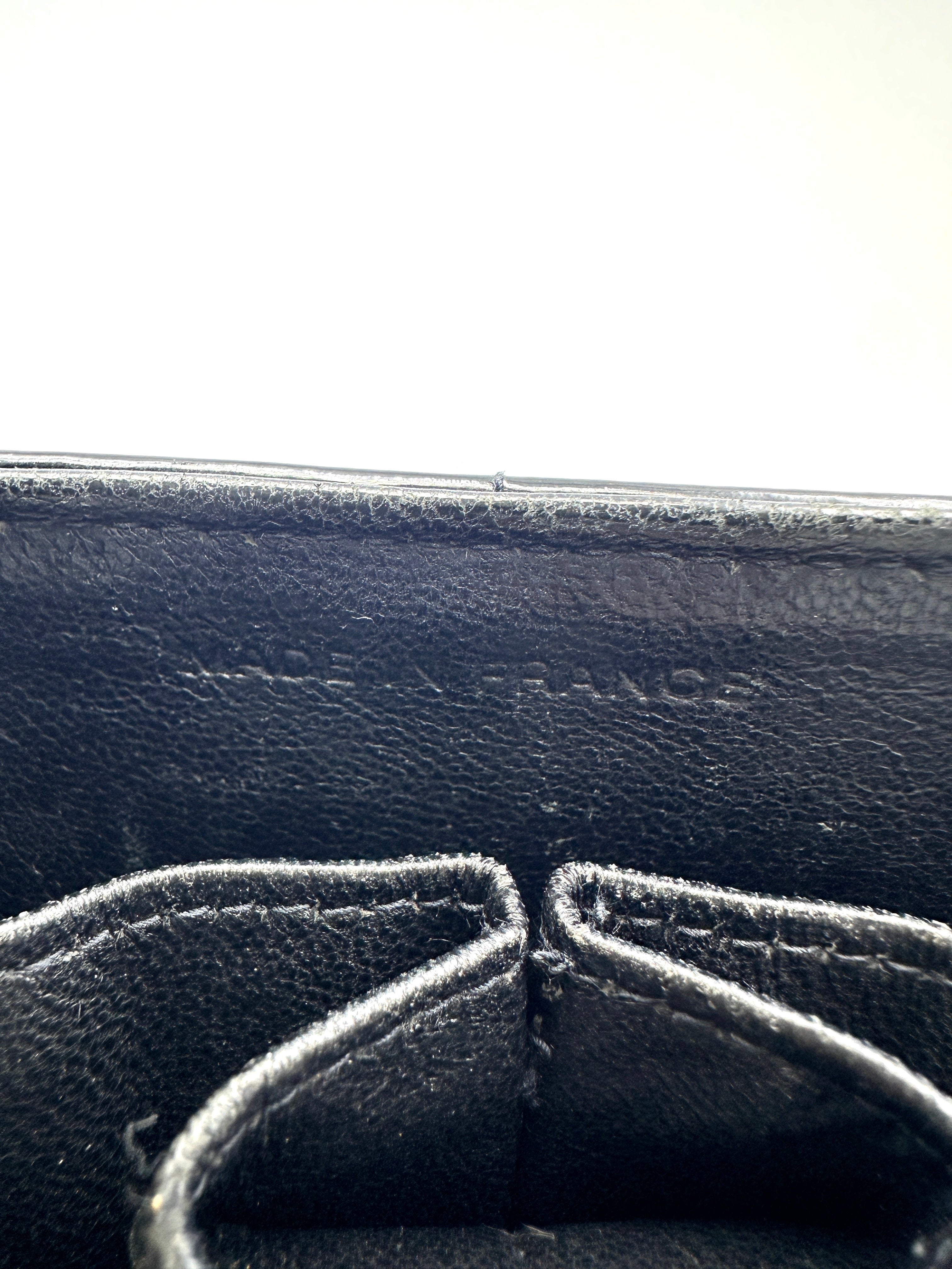 Chanel Chocolate Bar Black Quilted Leather Flap Bag(64***53) CC1578