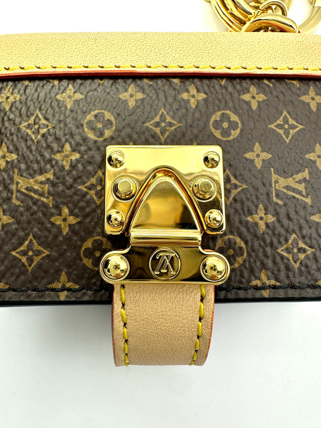 Louis Vuitton Monogram LV Book Key Ring Bag Charm LV2209