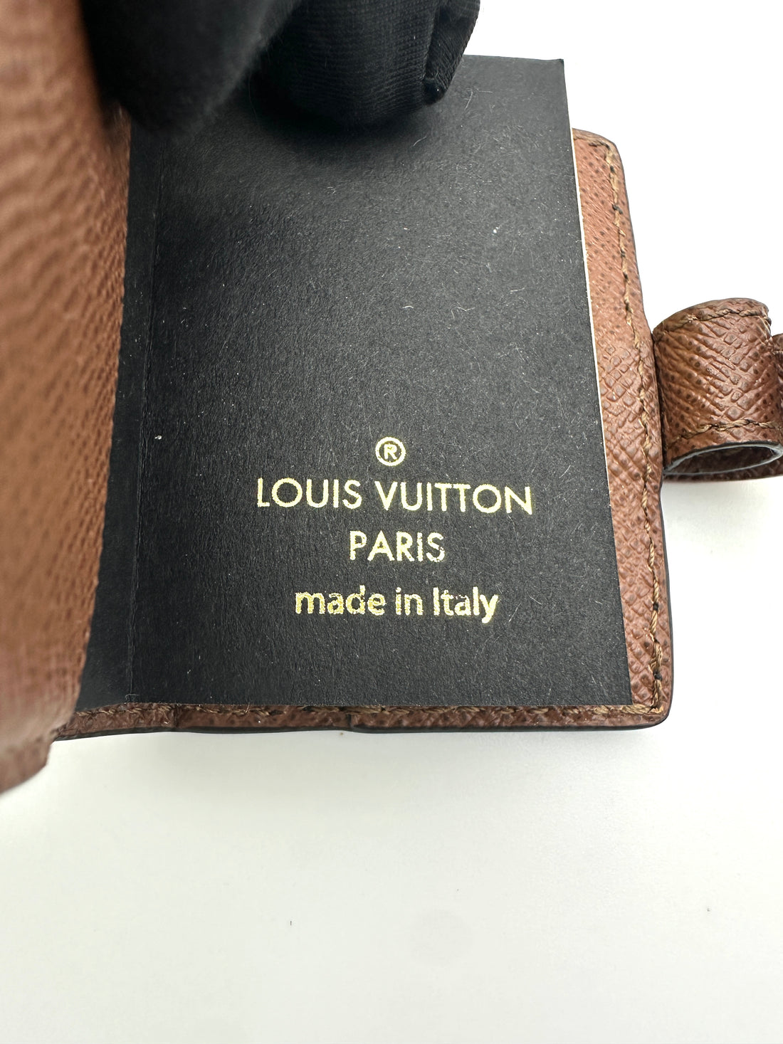Louis Vuitton Monogram LV Book Key Ring Bag Charm LV2209