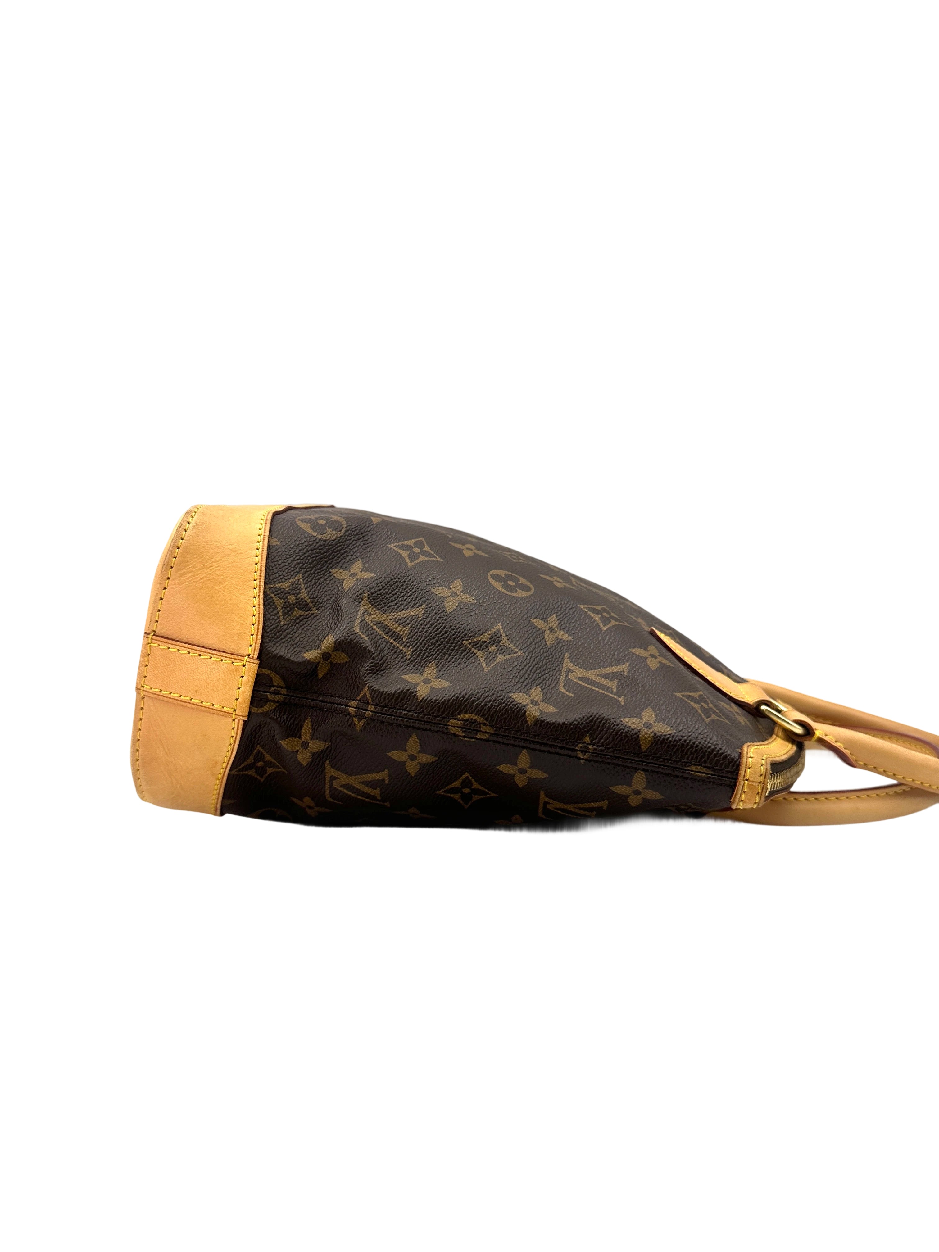 Louis Vuitton Lockit Monogram Canvas Handle Bag LV2219