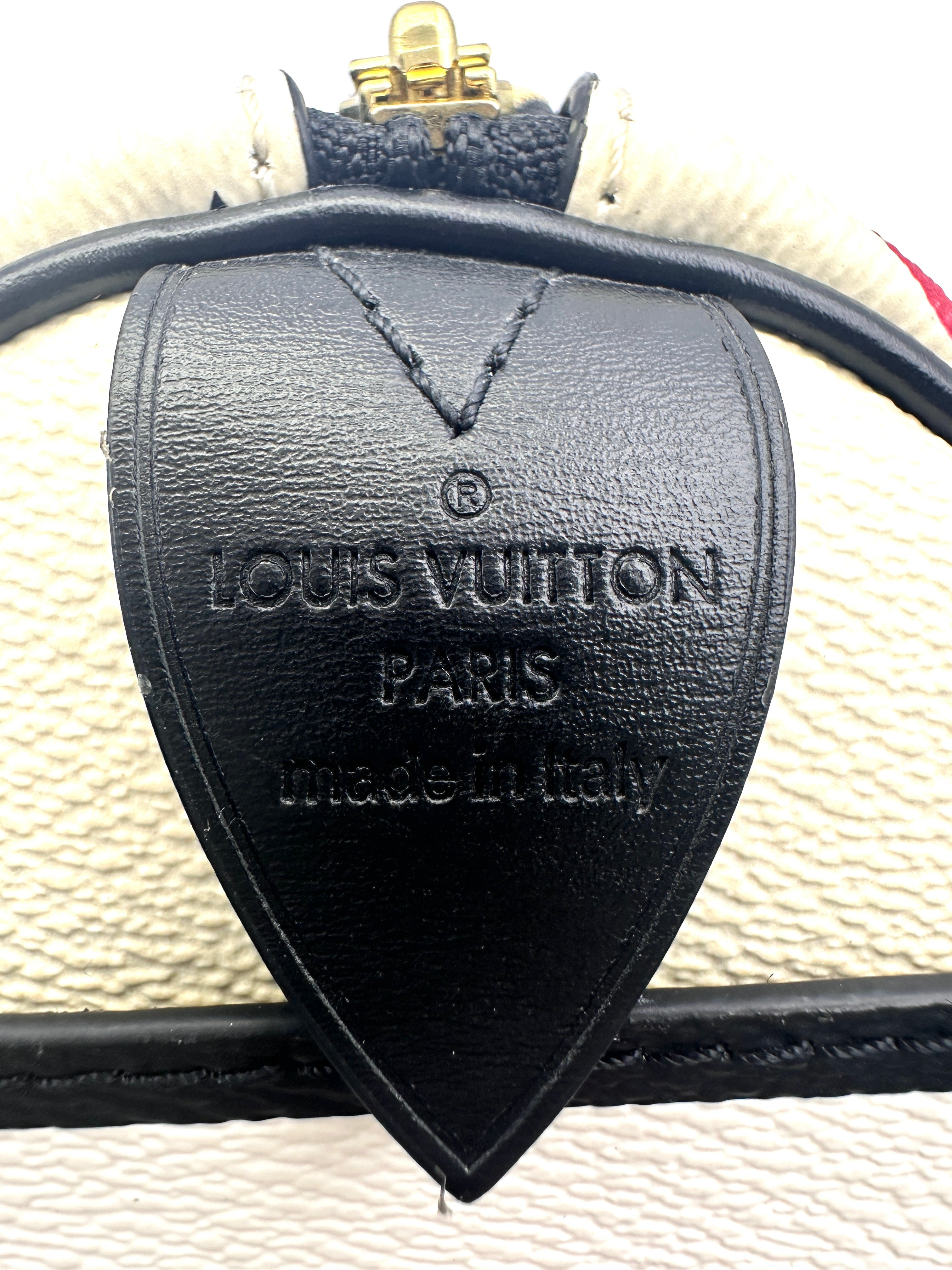 Louis Vuitton Game On Speedy25 White Multicolor Monogram Handle Bag LV2223