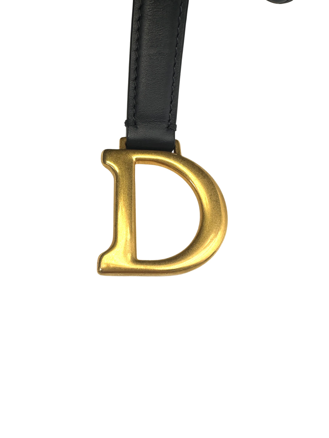 Christian Dior Oblique Black Jacquard Small Size Saddle Bag DR583
