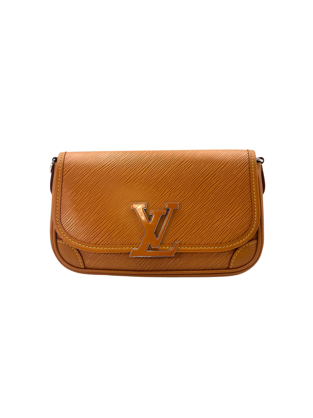 Louis Vuitton Buci Caramel Epi Leather Shoulder Bag LV2230