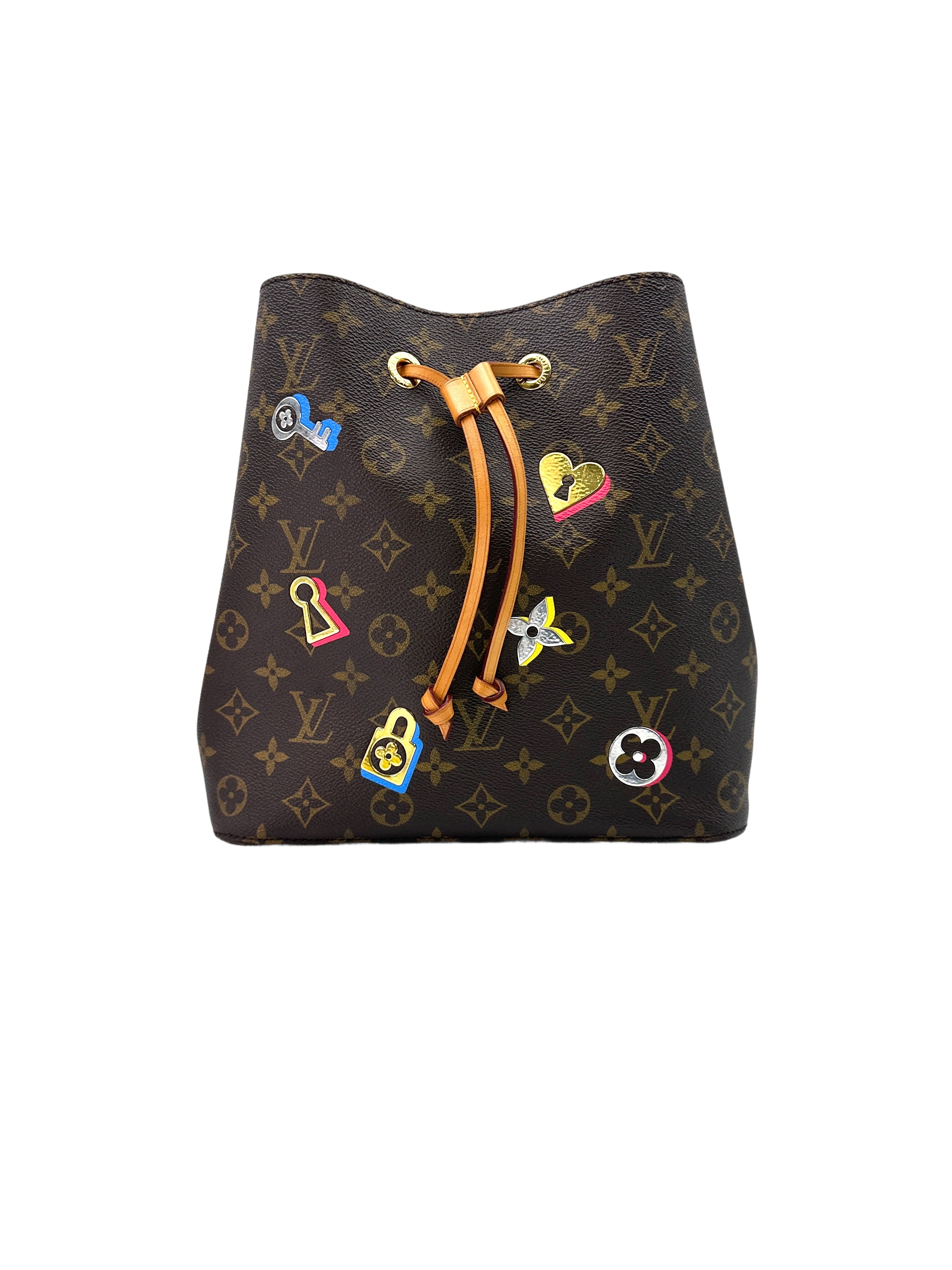 Louis Vuitton NeoNeo Monogram Love Lock Bucket Bag LV2233