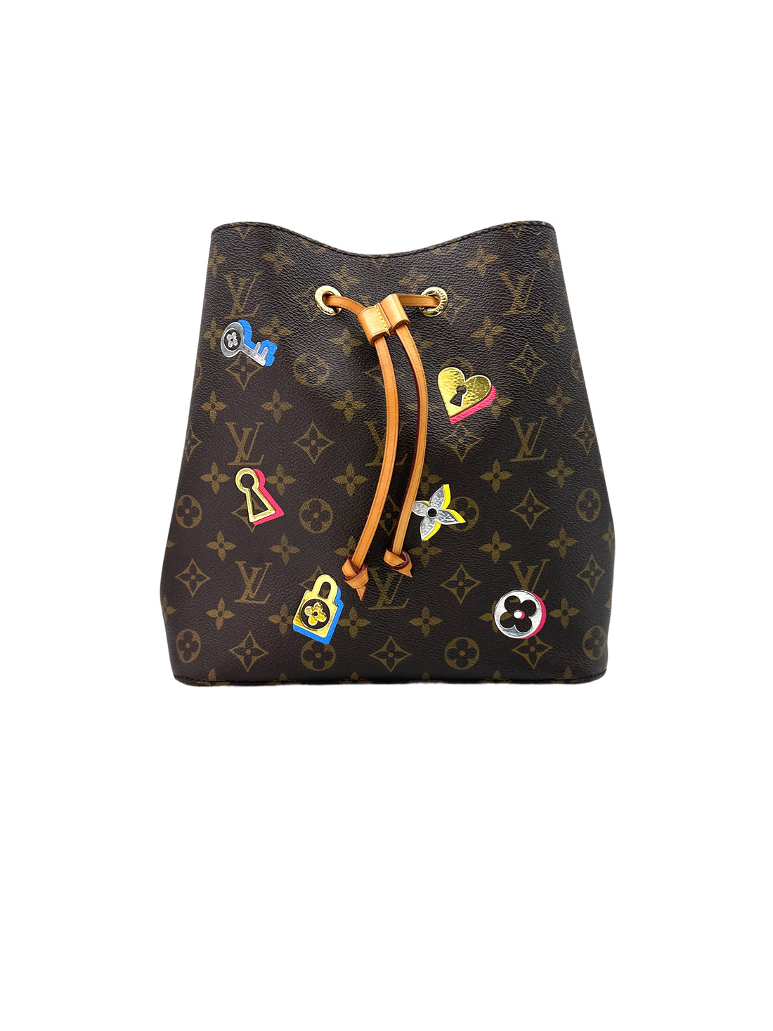 Louis Vuitton NeoNeo Monogram Love Lock Bucket Bag LV2233