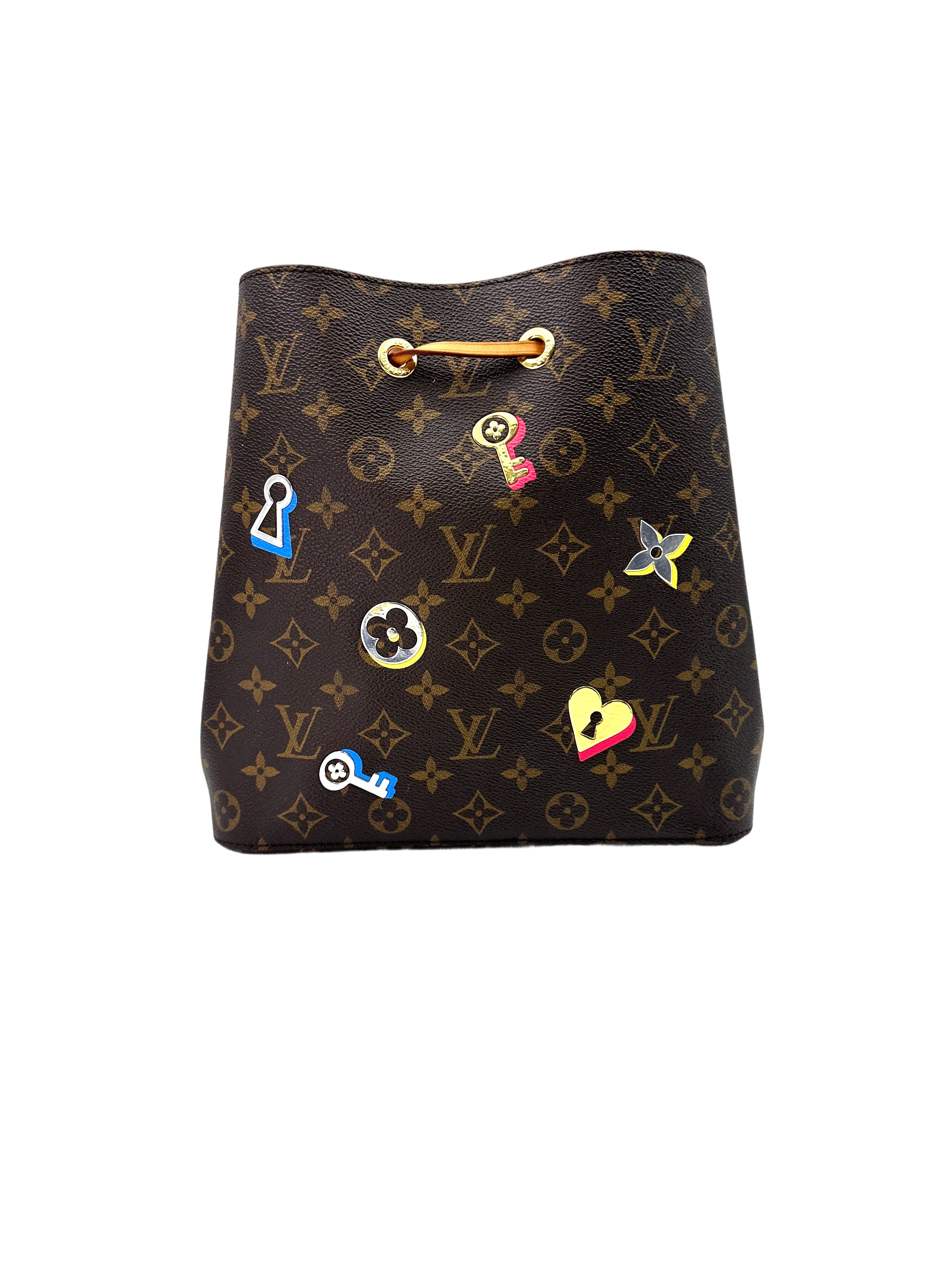 Louis Vuitton NeoNeo Monogram Love Lock Bucket Bag LV2233