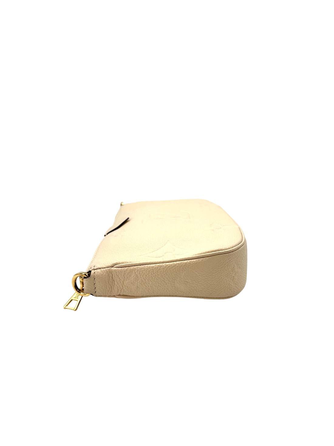 Louis Vuitton White Monogram Empreinte Leather Multi Pochette LV2228