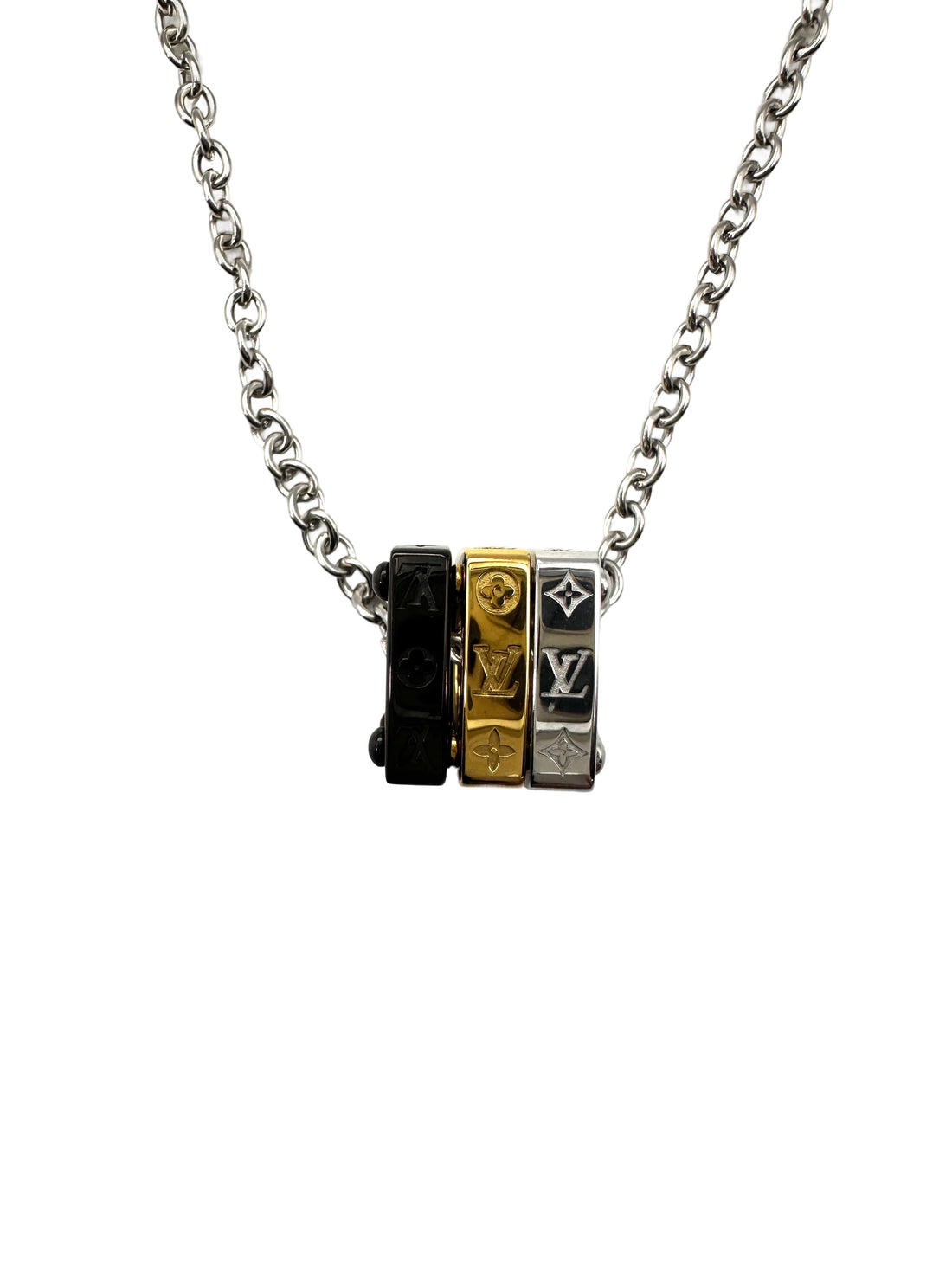 Louis Vuitton Monogram Bold Necklace,M00675 LE0233 LVN04