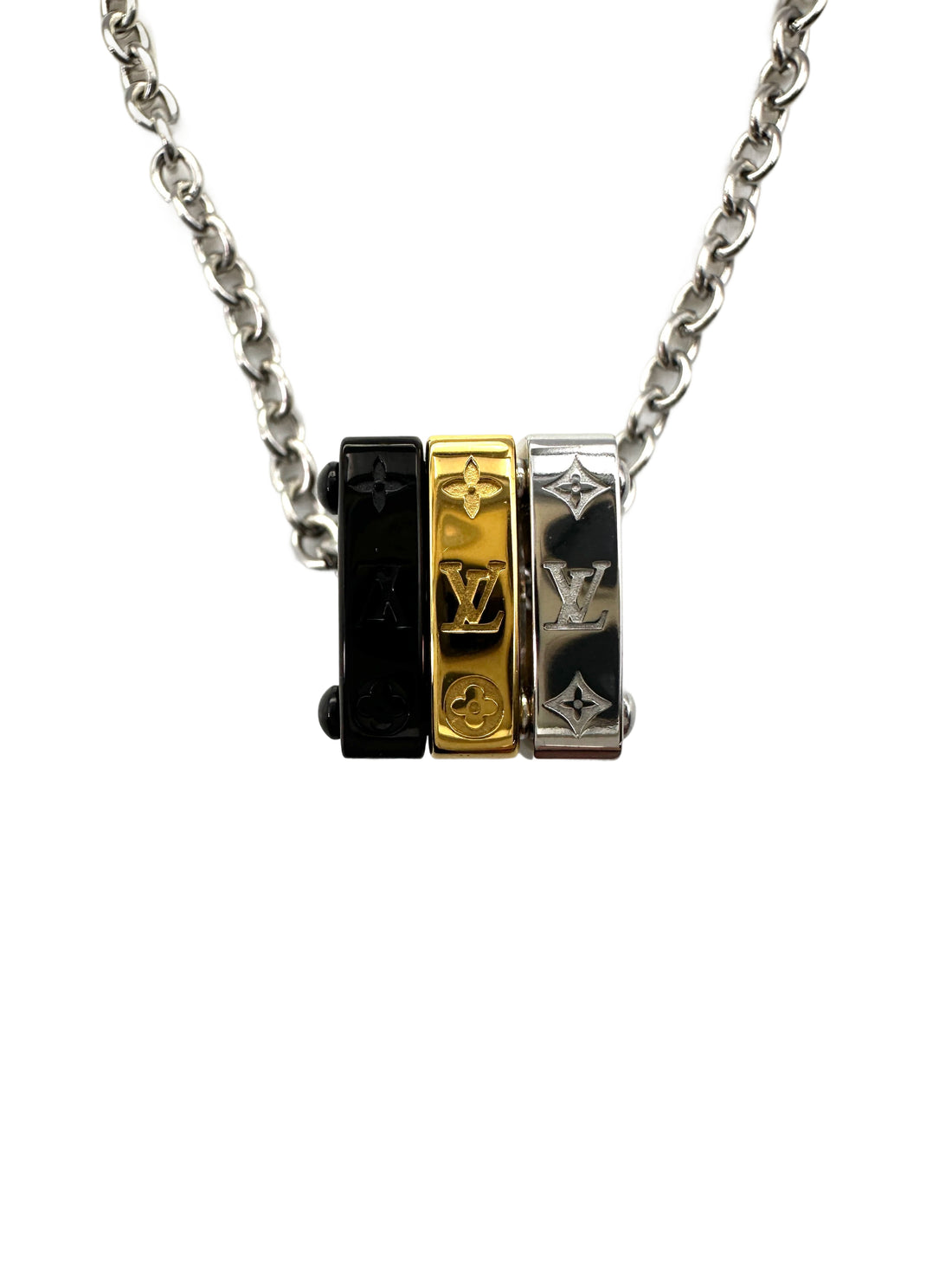 Louis Vuitton Monogram Bold Necklace,M00675 LE0233 LVN04