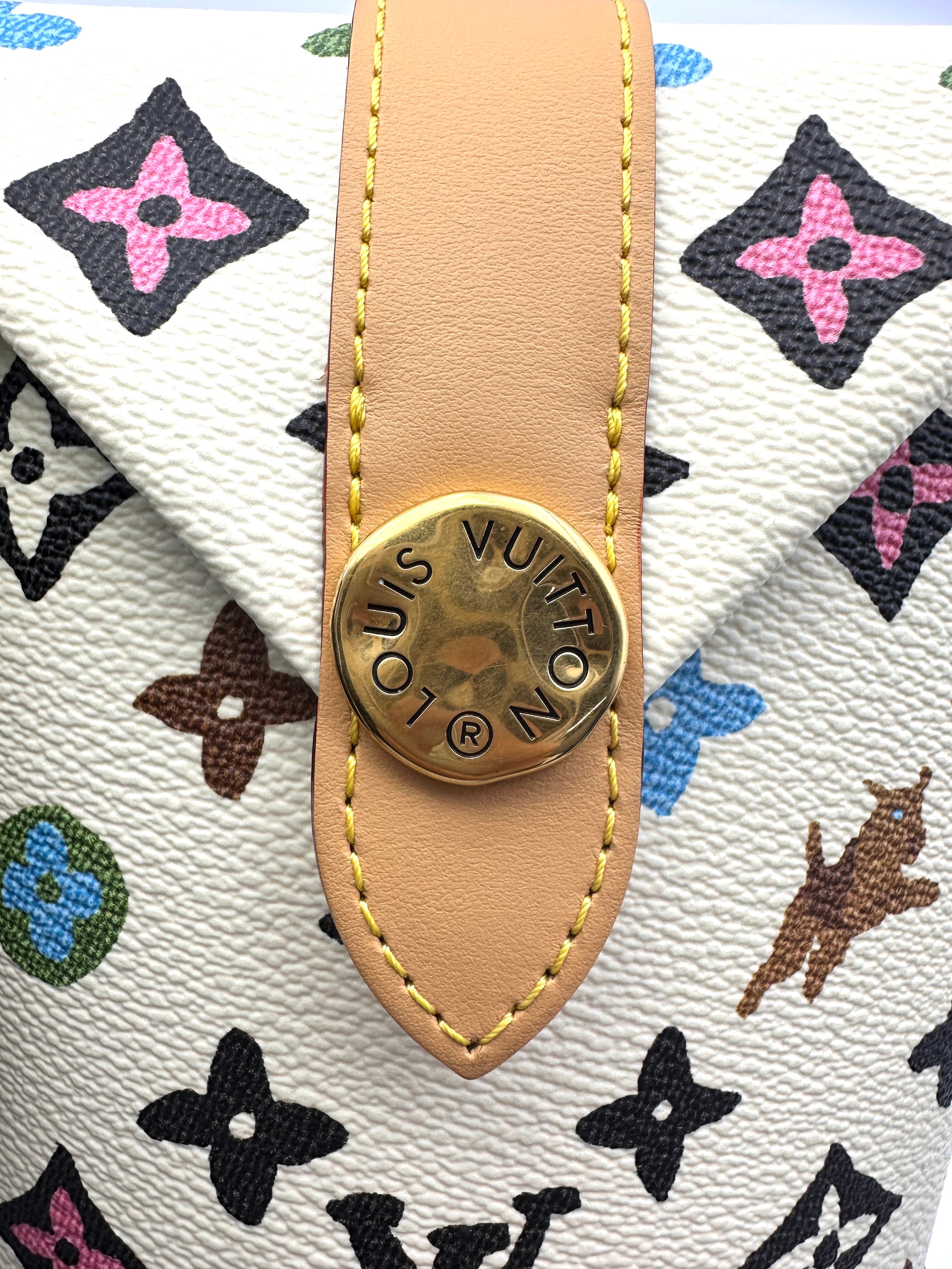 Louis Vuitton x Tyler The Creator Monogram Craggy Envelope Pouch IRIS089