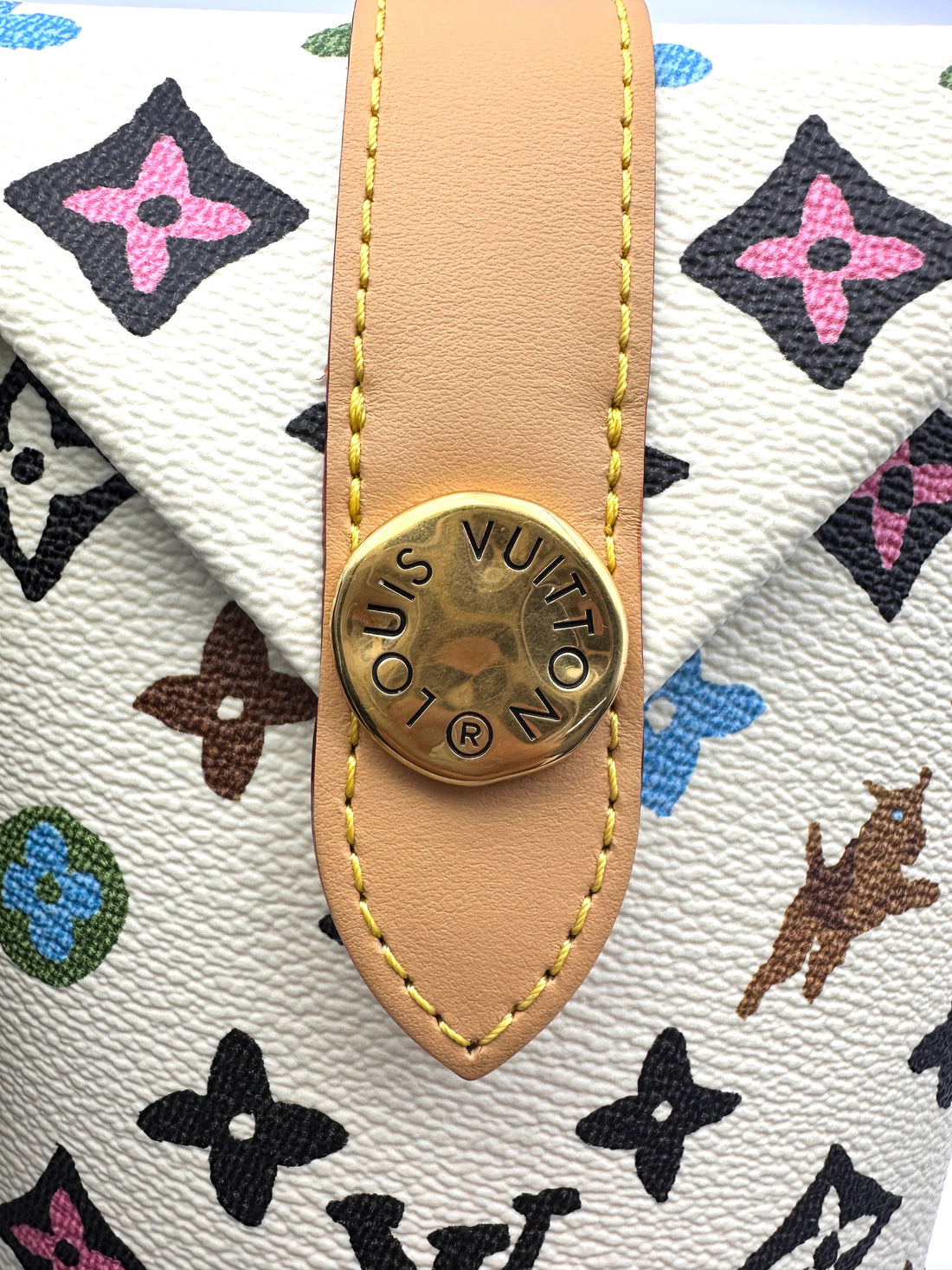 Louis Vuitton x Tyler The Creator Monogram Craggy Envelope Pouch IRIS089