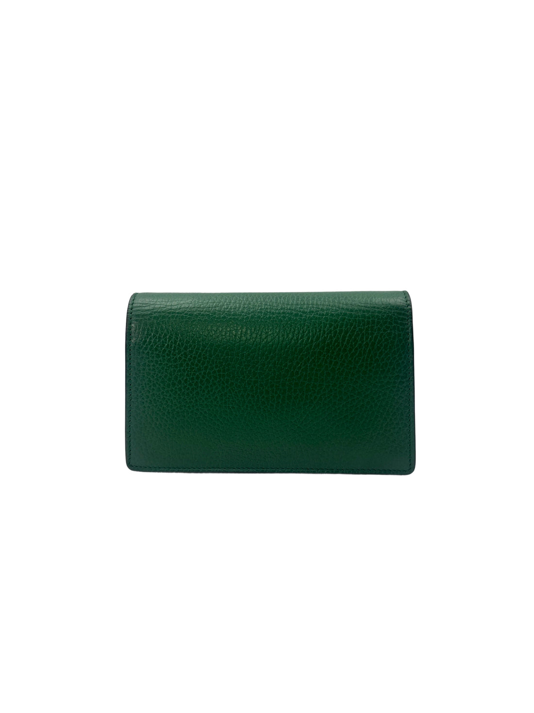Gucci Dionysus Green Textured Leather Mini Shoulder Bag GG775
