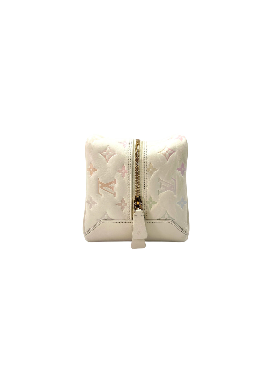 Louis Vuitton New Square Quartz Multicolor Monogram Embossed Leather Square Bag LV2237