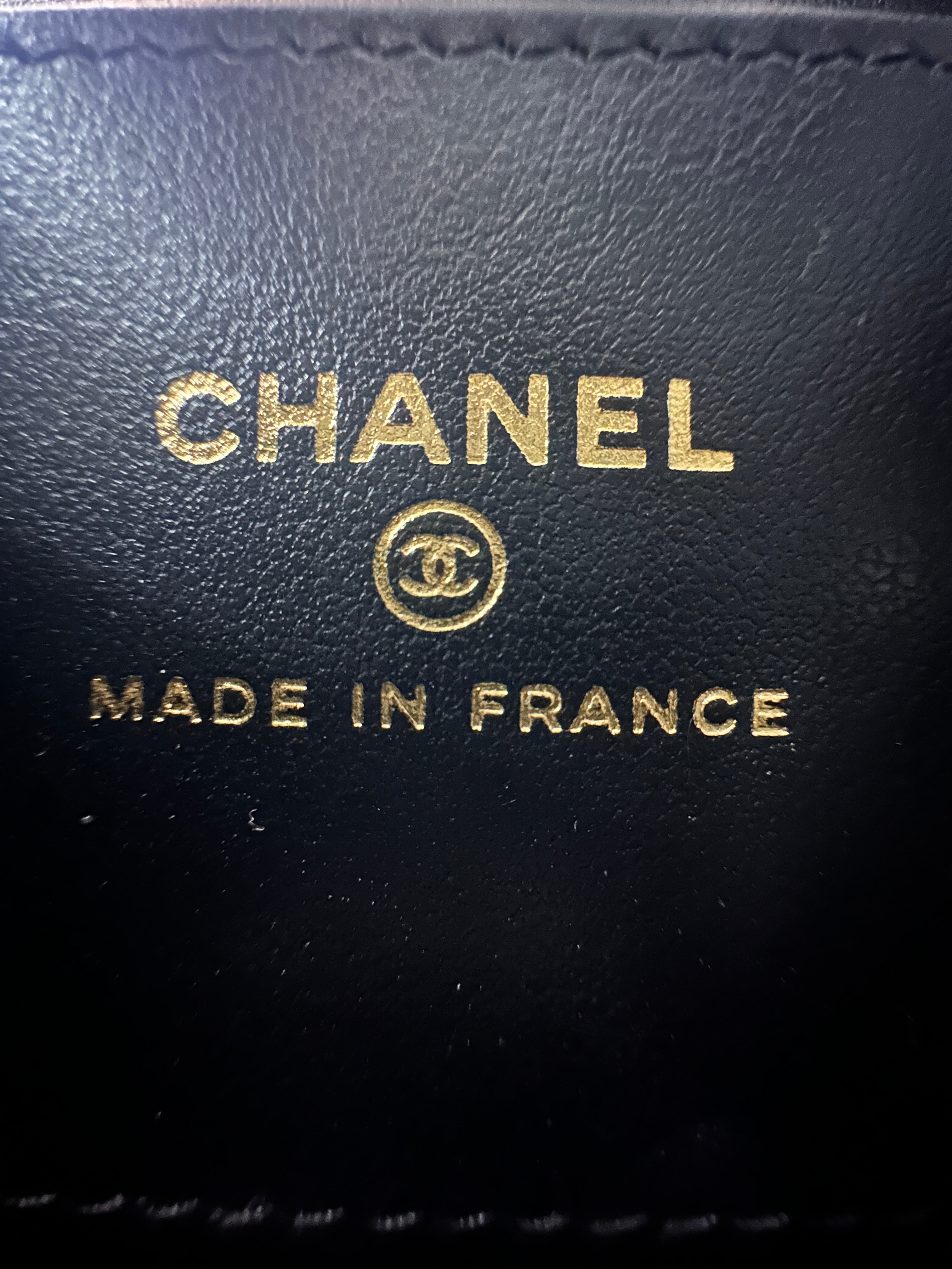 Chanel 24A Nano Kelly Black Quilted Leather Mini Handle Bag(HX***8K) IRIS091