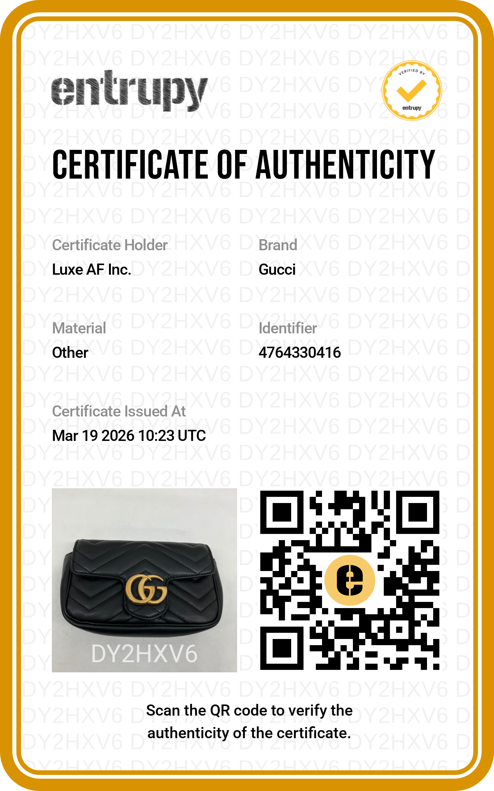 Gucci GG Marmont Black Matelasse Mini Shoulder Bag GG776
