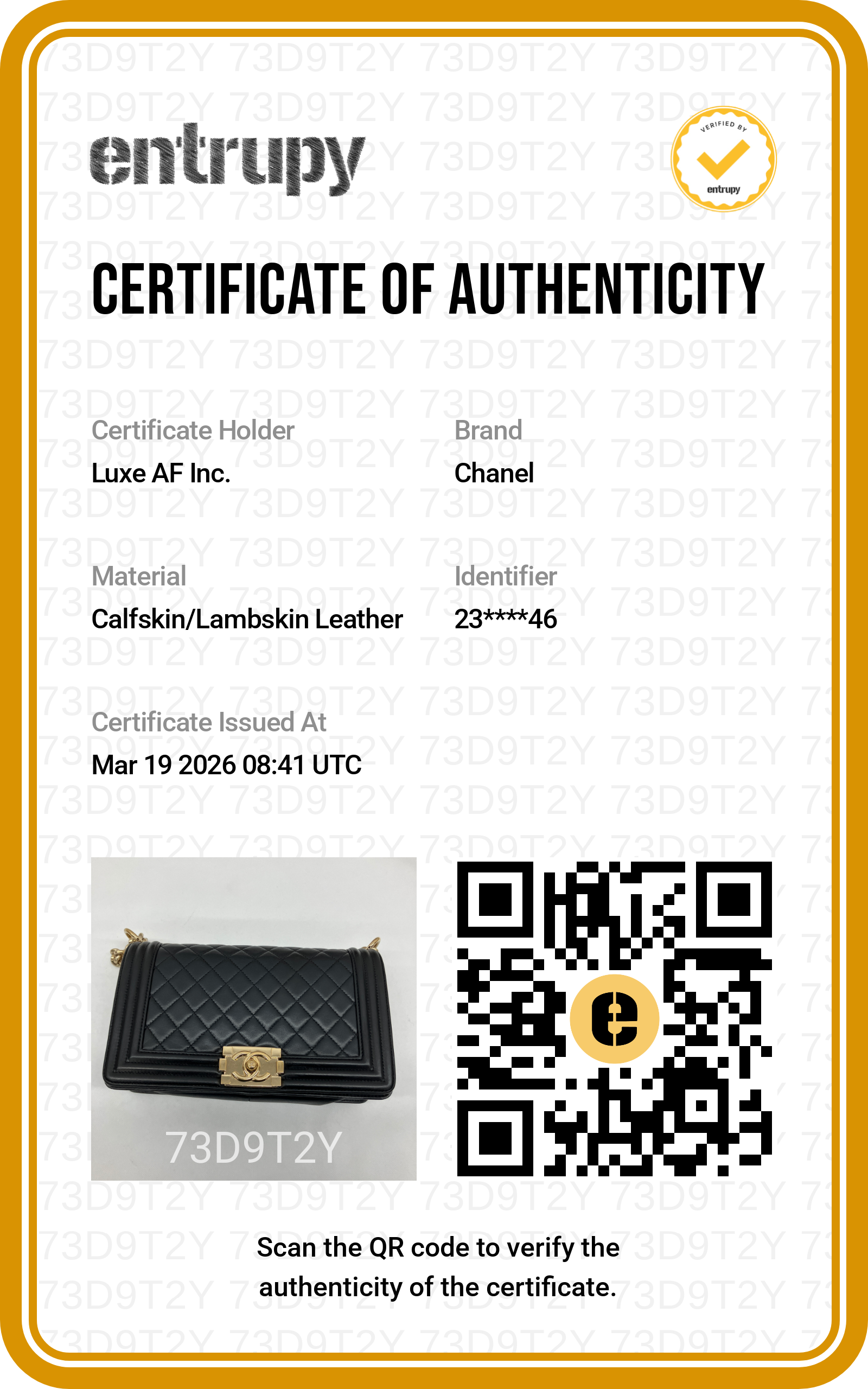 Chanel LeBoy Black Quilted Leather Flap Bag With Gold Buckle(23***46) CC1597