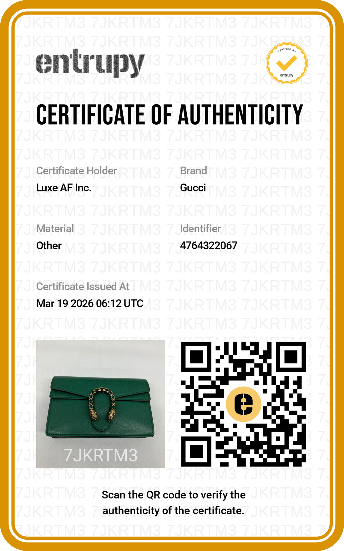 Gucci Dionysus Green Textured Leather Mini Shoulder Bag GG775