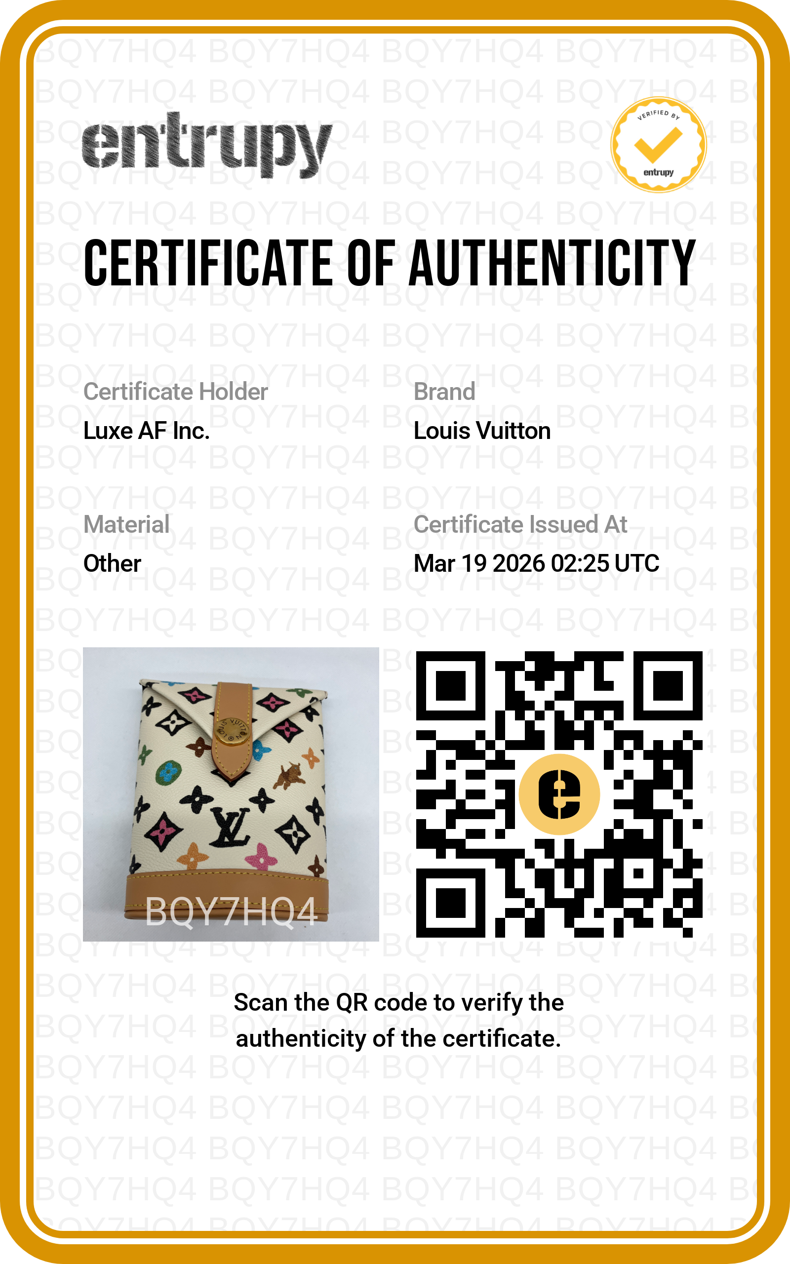 Louis Vuitton x Tyler The Creator Monogram Craggy Envelope Pouch IRIS089