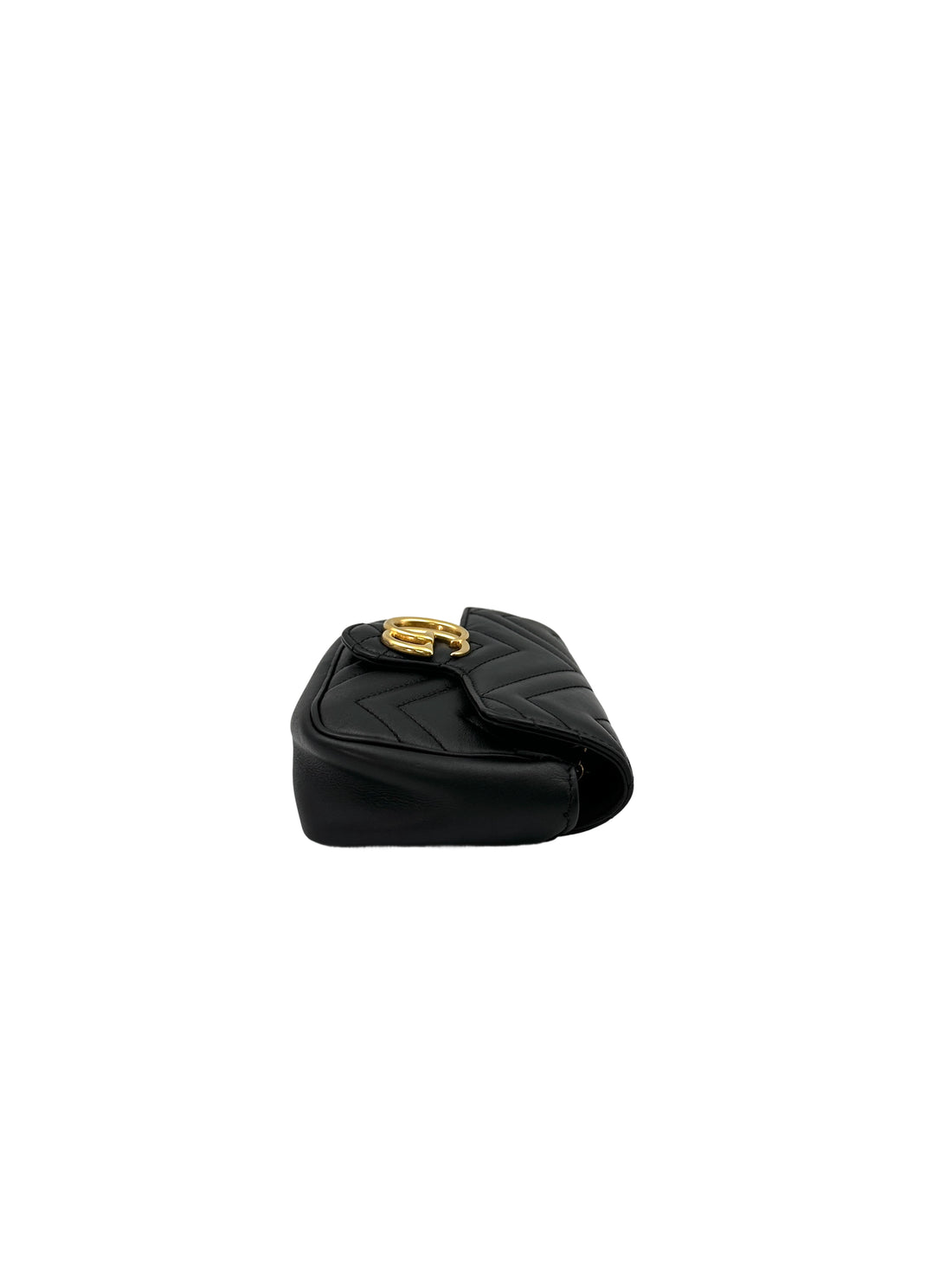 Gucci GG Marmont Black Matelasse Mini Shoulder Bag GG776
