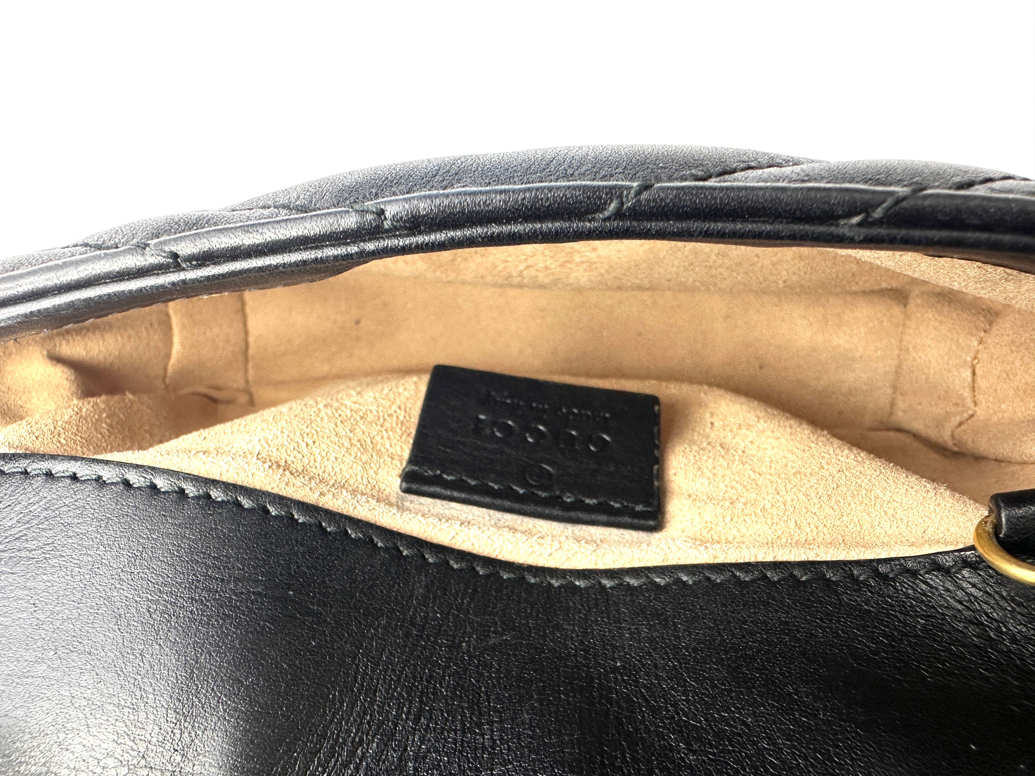 Gucci GG Marmont Black Matelasse Mini Shoulder Bag GG776