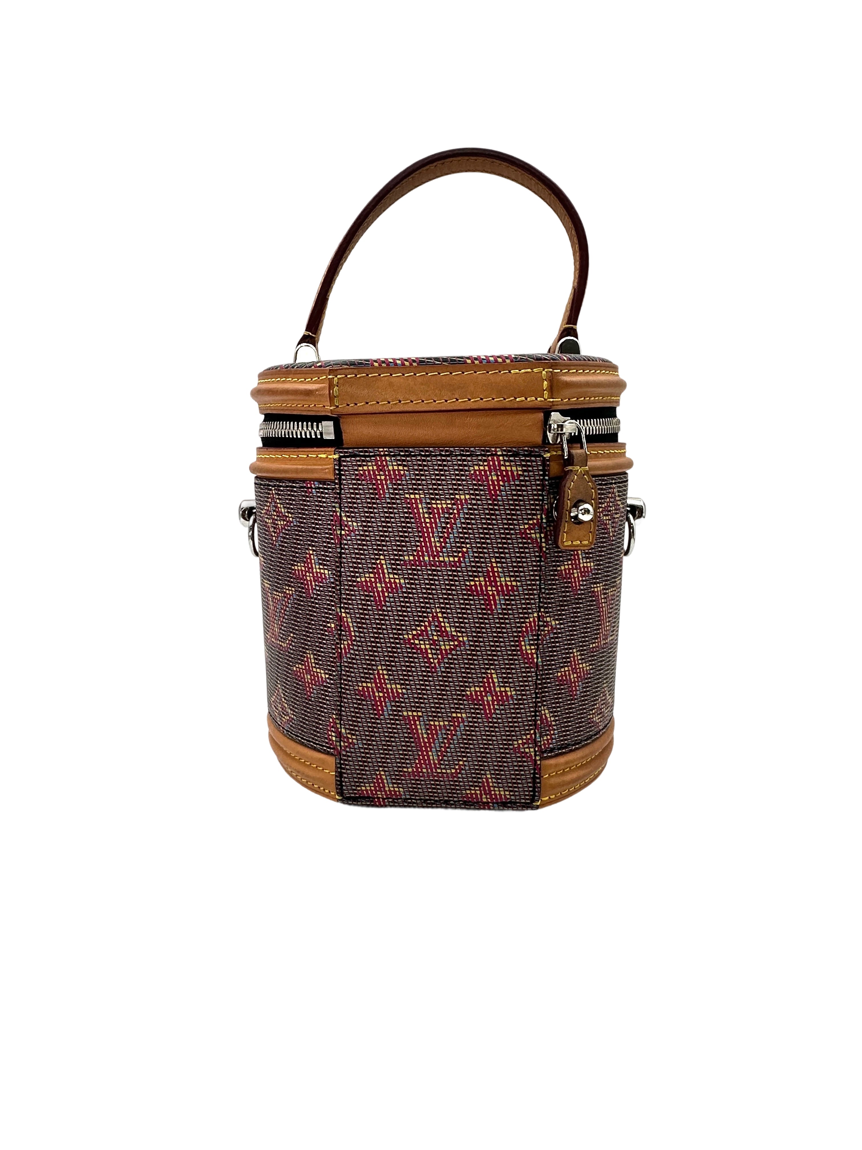 Louis Vuitton Limited Edition LV Pop Monogram Cannes Handle Bag LV2241