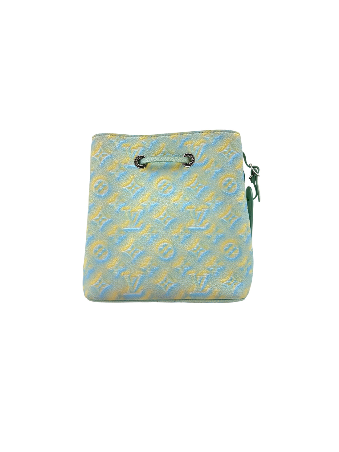 Louis Vuitton Summer Stardust NeoNeo Blue/Yellow Monogram Empreinte Leather Bucket Bag LV2244