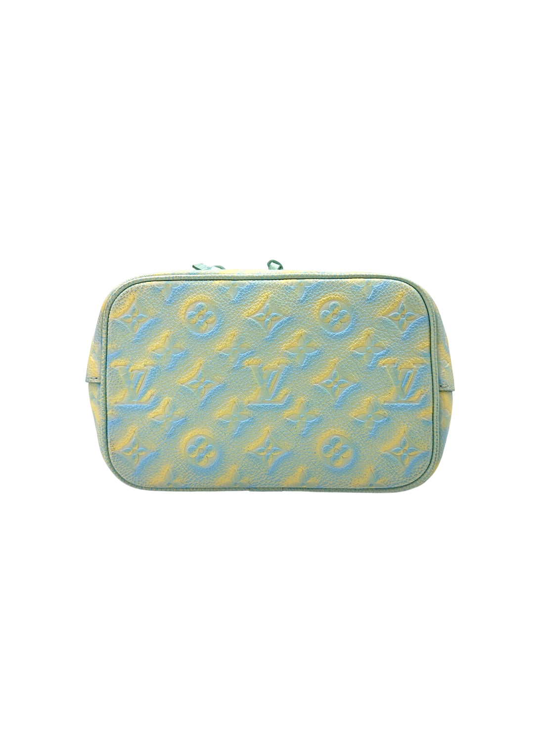 Louis Vuitton Summer Stardust NeoNeo Blue/Yellow Monogram Empreinte Leather Bucket Bag LV2244