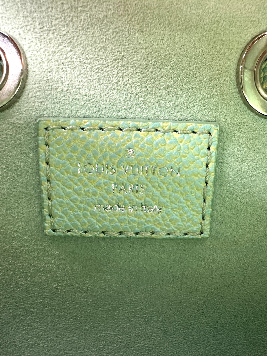 Louis Vuitton Summer Stardust NeoNeo Blue/Yellow Monogram Empreinte Leather Bucket Bag LV2244