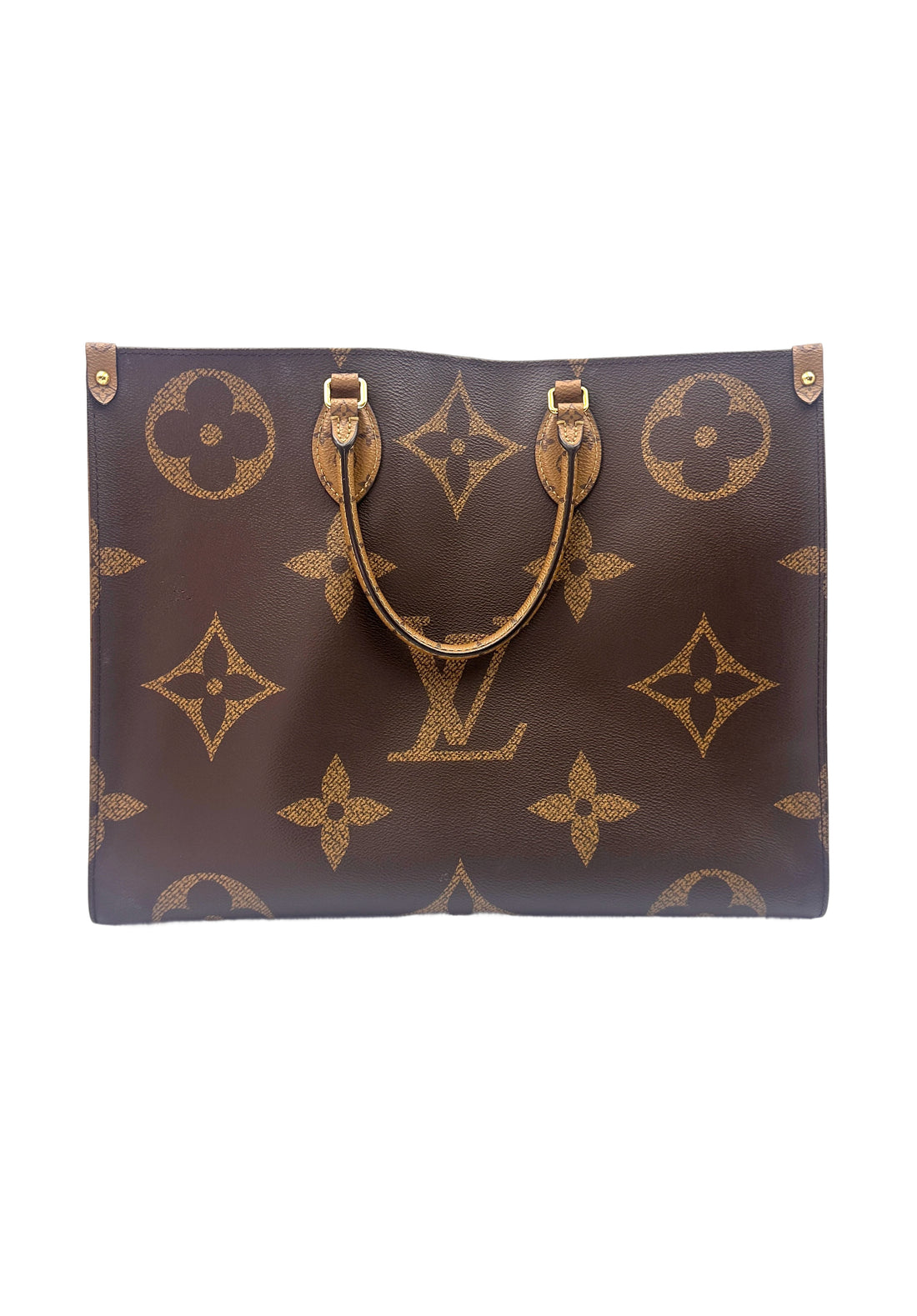 Louis Vuitton OnTheGo GM Brown Monogram Tote Handle Bag LV2246