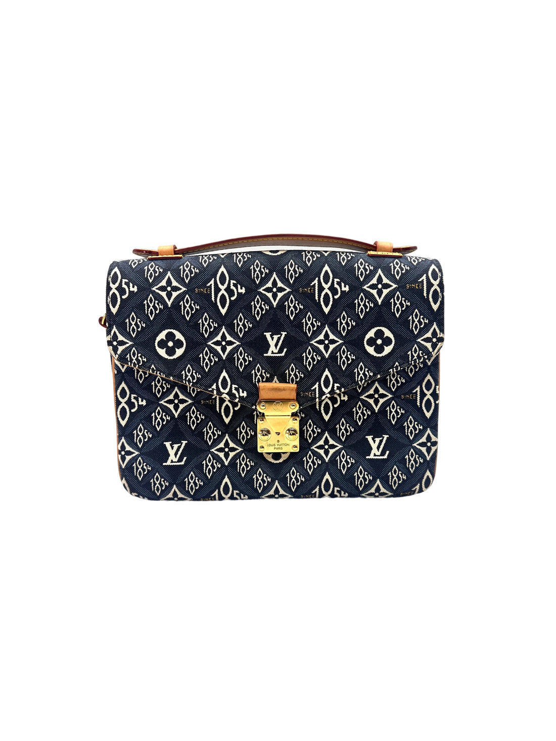 Louis Vuitton Since 1854 Blue Monogram Jacquard Pochette Metis MM LV2251