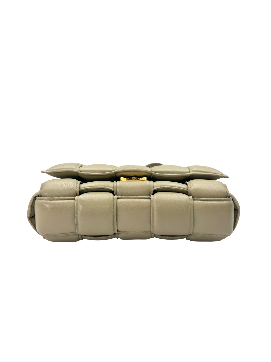 Bottega Veneta Padded Cassette Tapioca Leather Shoulder Bag BV113