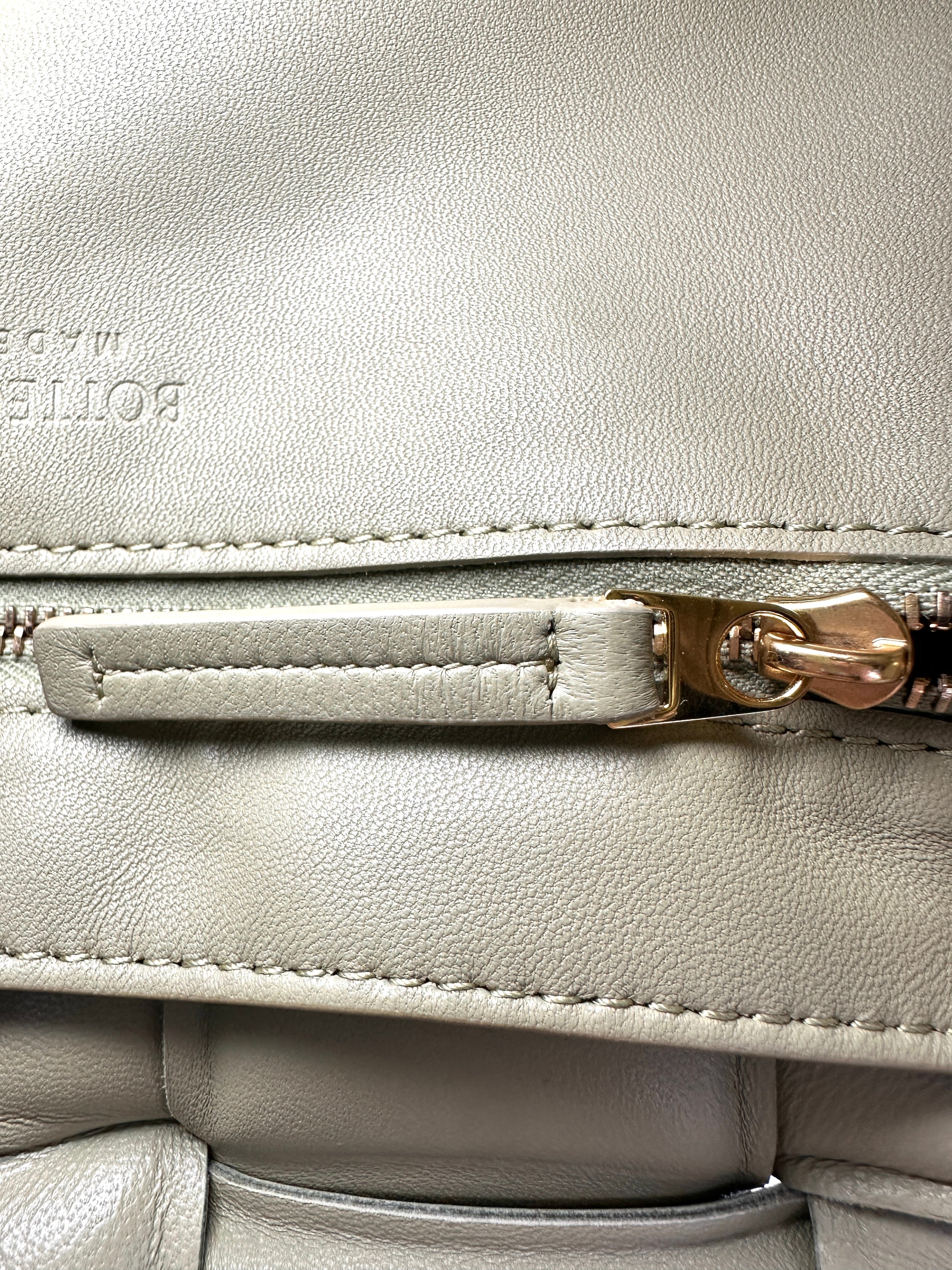 Bottega Veneta Padded Cassette Tapioca Leather Shoulder Bag BV113