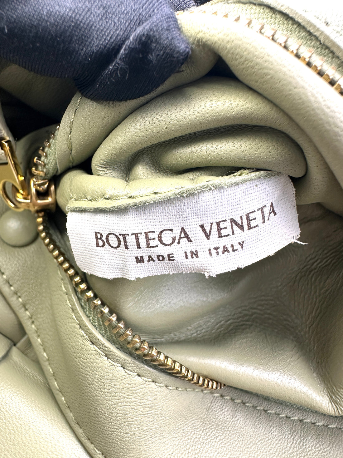 Bottega Veneta Padded Cassette Tapioca Leather Shoulder Bag BV113