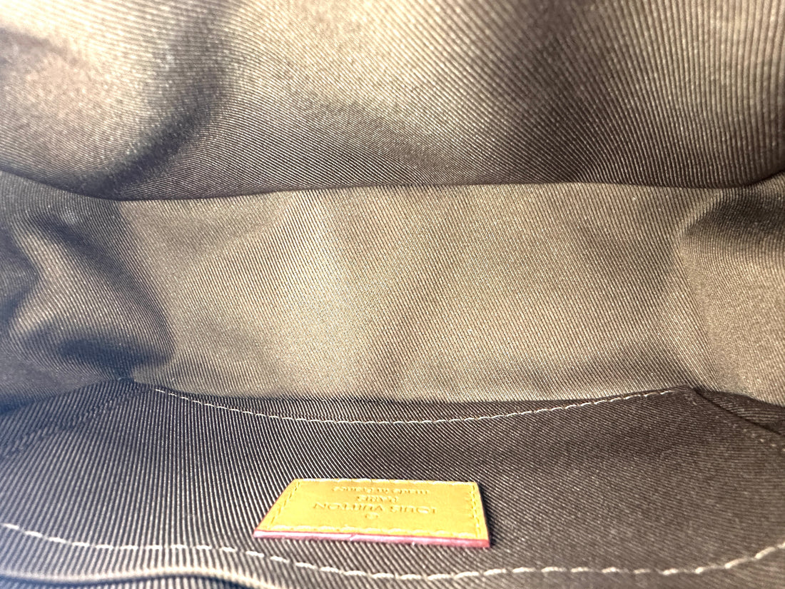 Louis Vuitton Soft Trunk Brown Monogram Canvas Shoulder Bag With Gold Hardware LV2250