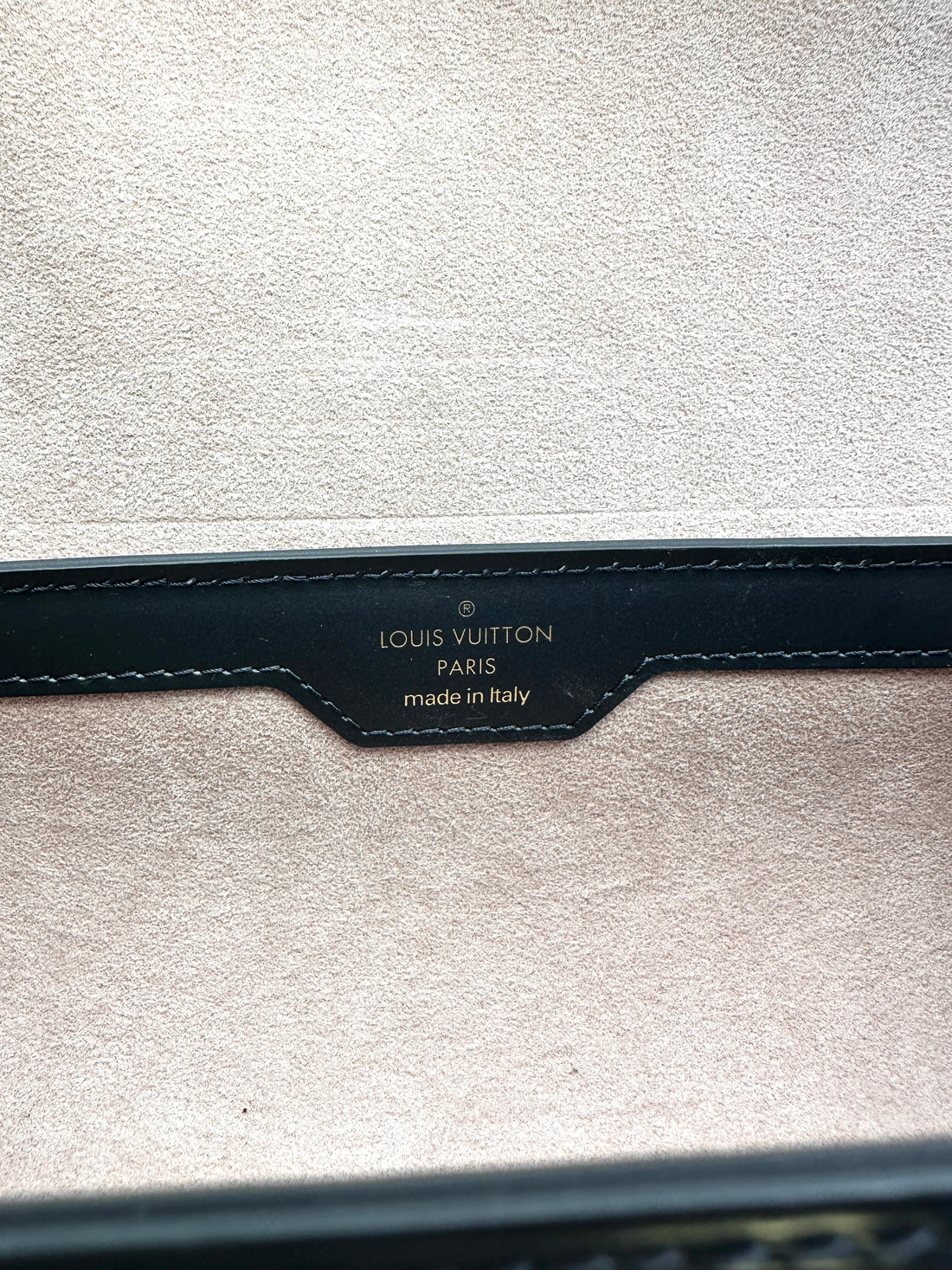Louis Vuitton Papillon Black Epi Leather Trunk Bag With Gold Hardware LV2258