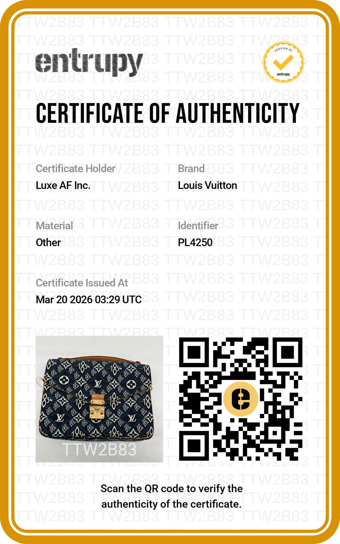 Louis Vuitton Since 1854 Blue Monogram Jacquard Pochette Metis MM LV2251