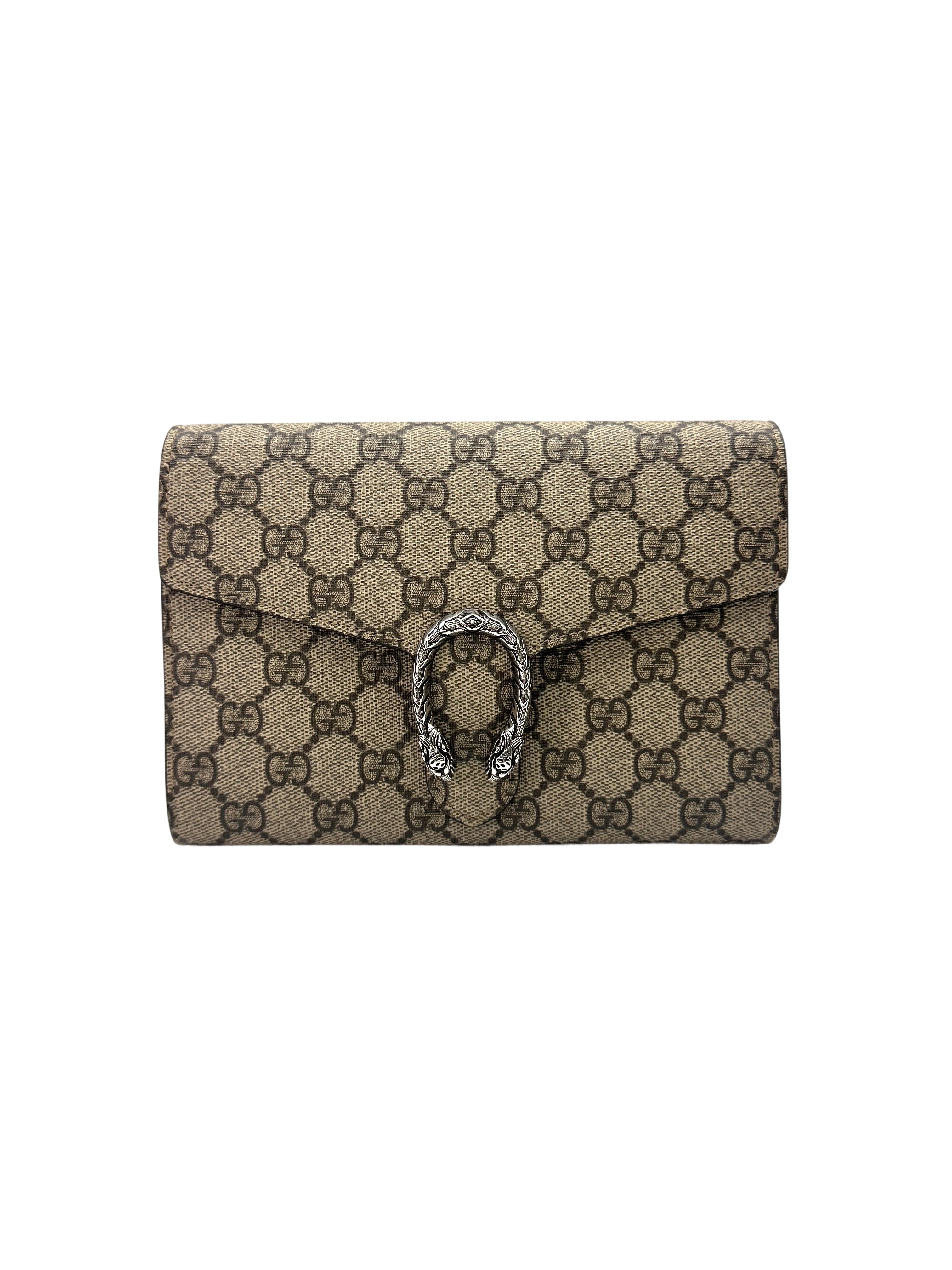Gucci Dionysus GG Supreme Wallet On Chain GG788
