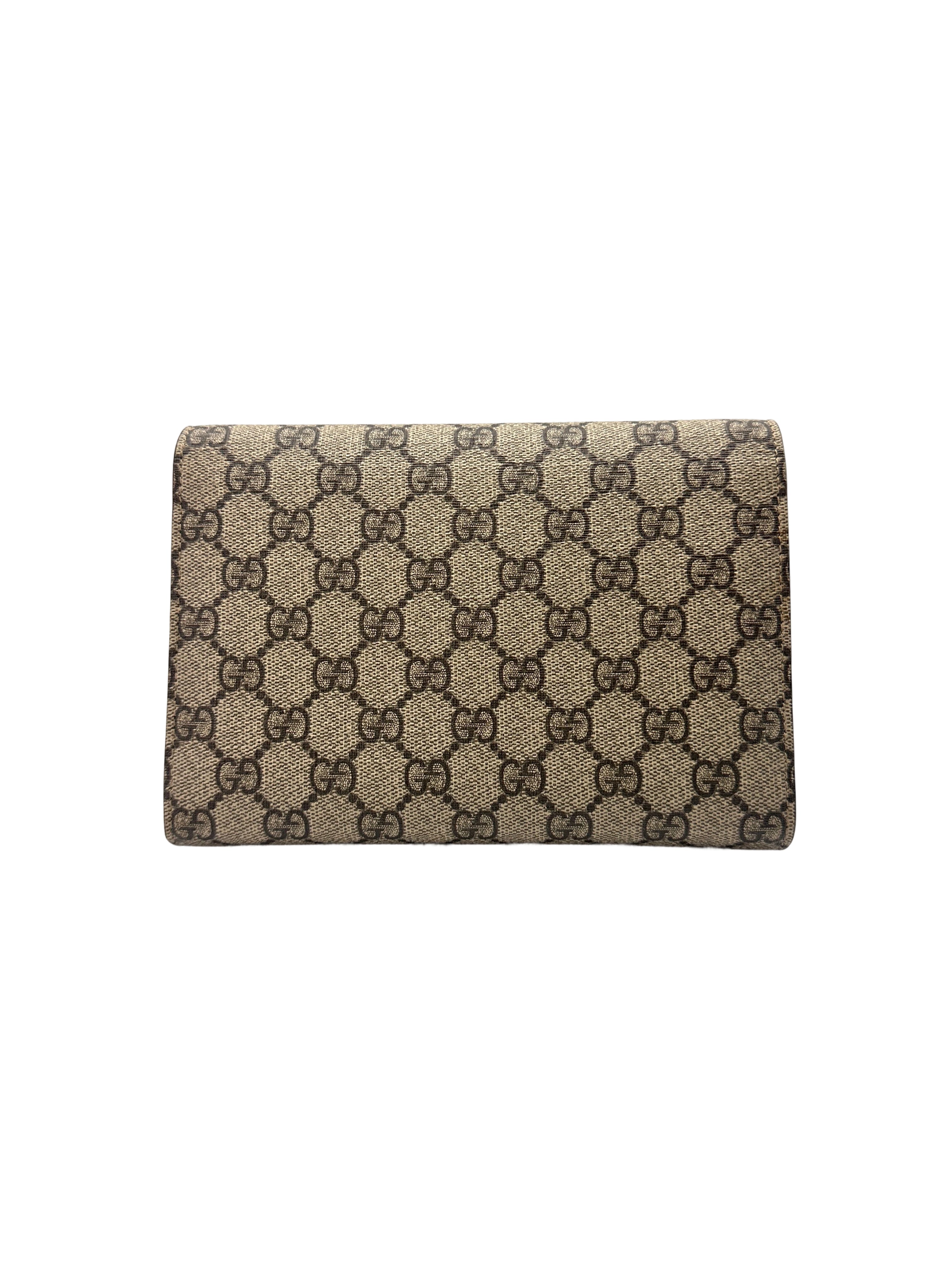Gucci Dionysus GG Supreme Wallet On Chain GG788