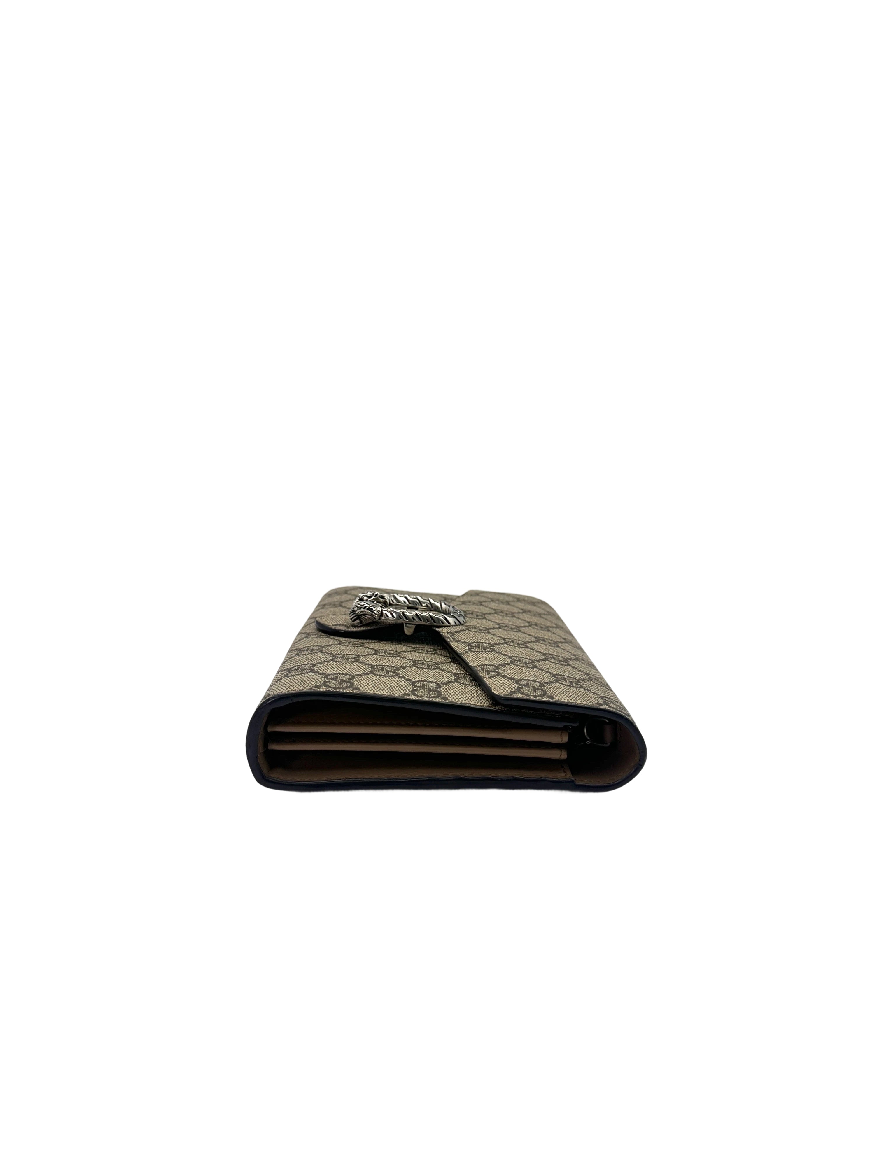 Gucci Dionysus GG Supreme Wallet On Chain GG788