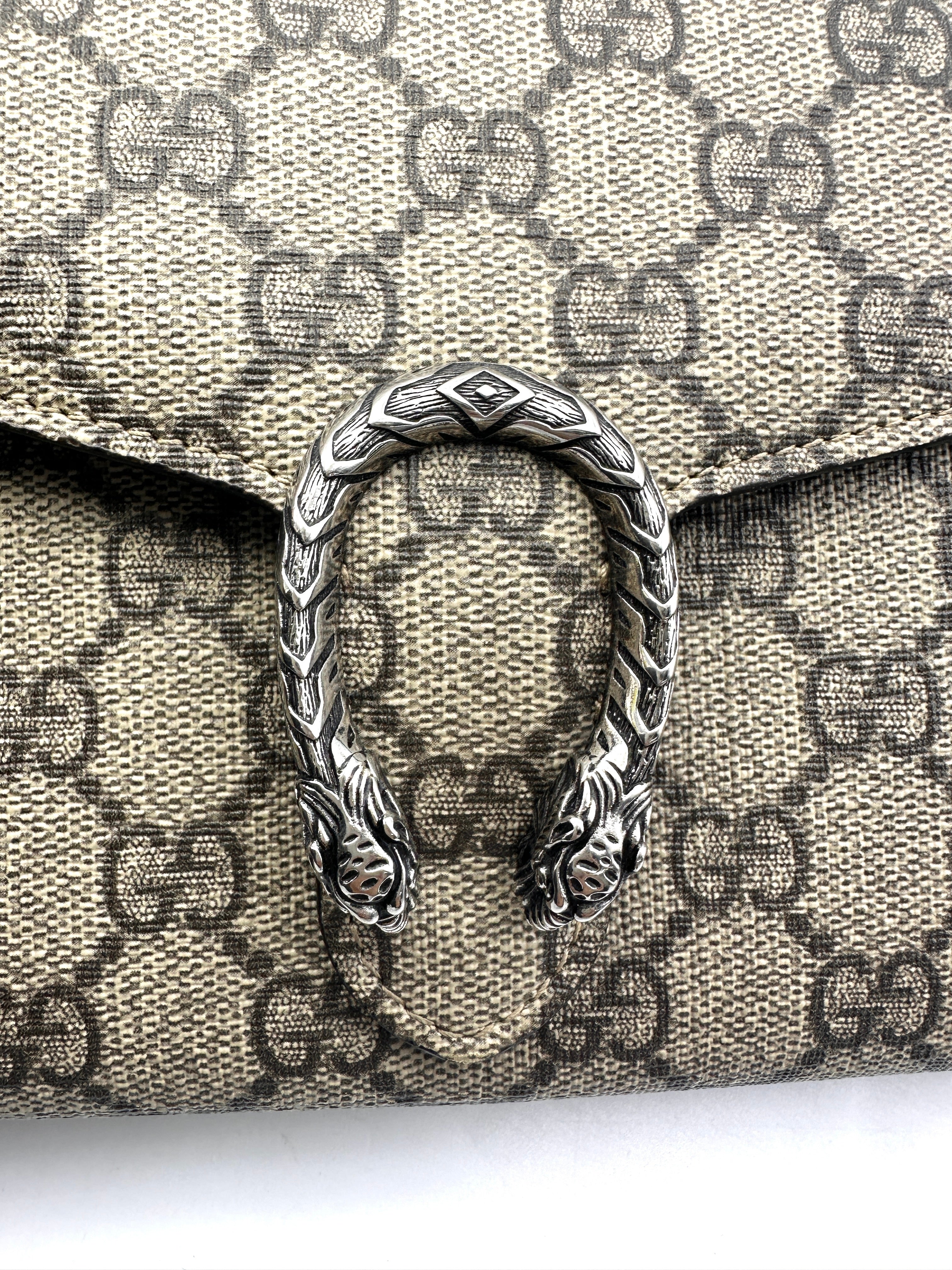 Gucci Dionysus GG Supreme Wallet On Chain GG788