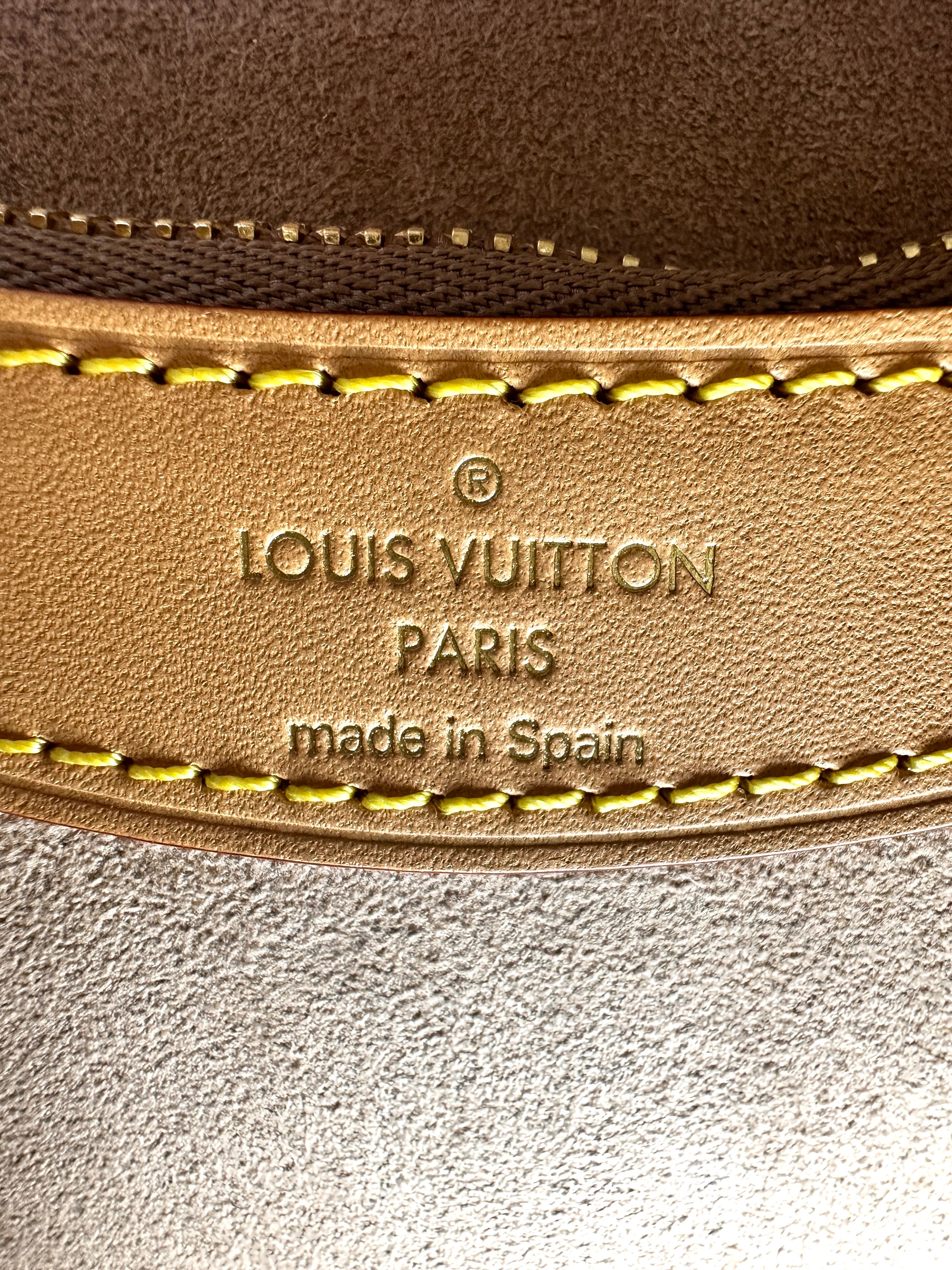 Louis Vuitton Cozygram Monogram Shearling Diane Shoulder Bag LV2263