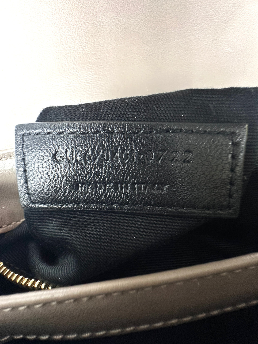 Saint Laurent Toy Loulou Grey Quilted Leather Shoulder Bag SL178