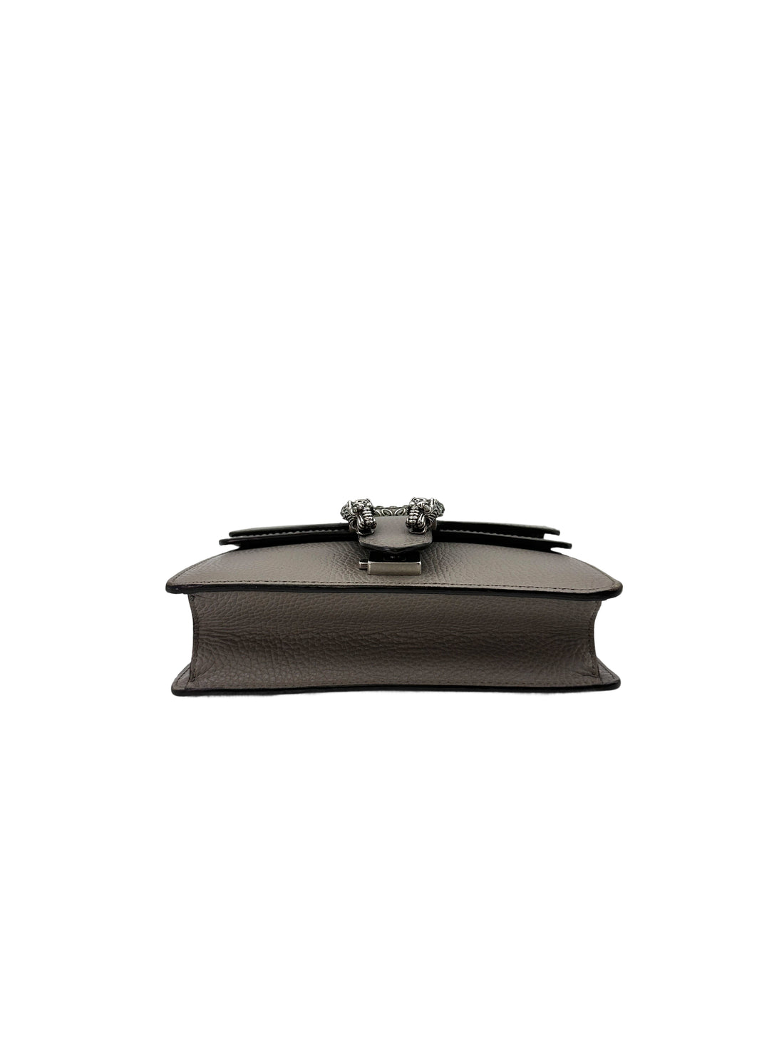 Gucci Dionysus Grey Textured Leather Small Size Shoulder Bag GG789