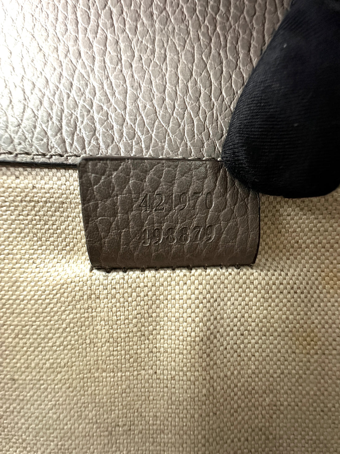 Gucci Dionysus Grey Textured Leather Small Size Shoulder Bag GG789