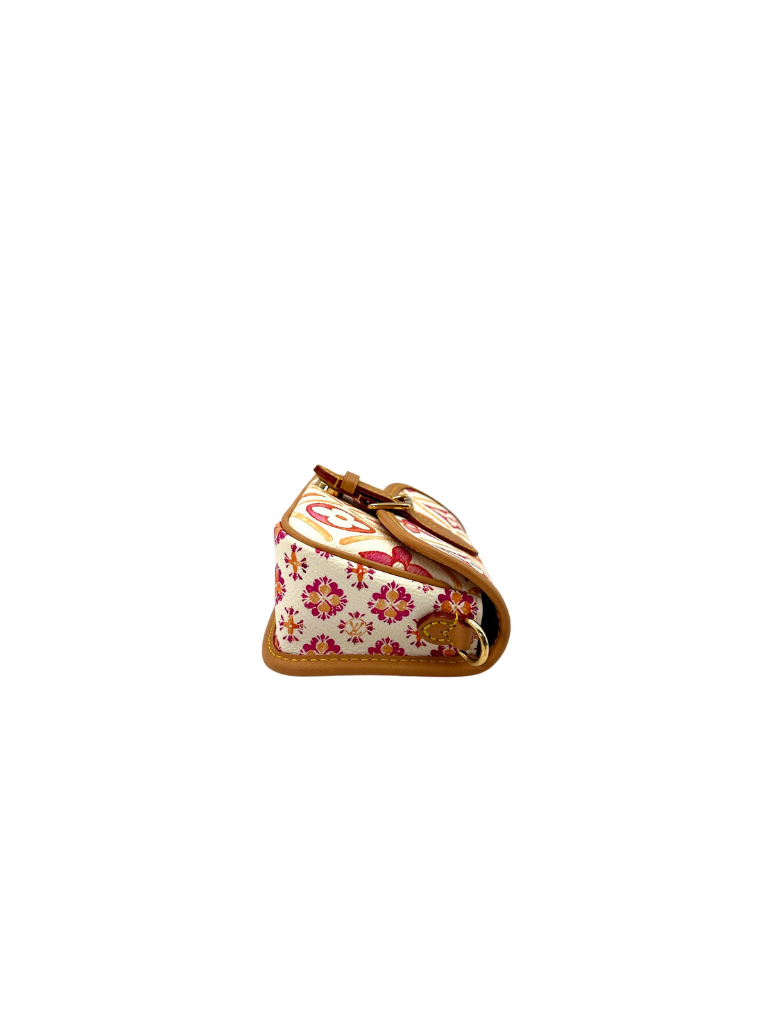 Louis Vuitton "By The Pool" Nano Diane Multicolor Monogram Tiles Canvas Shoulder Bag LV2271