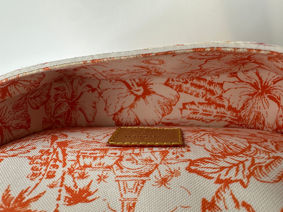 Louis Vuitton "By The Pool" Nano Diane Multicolor Monogram Tiles Canvas Shoulder Bag LV2271