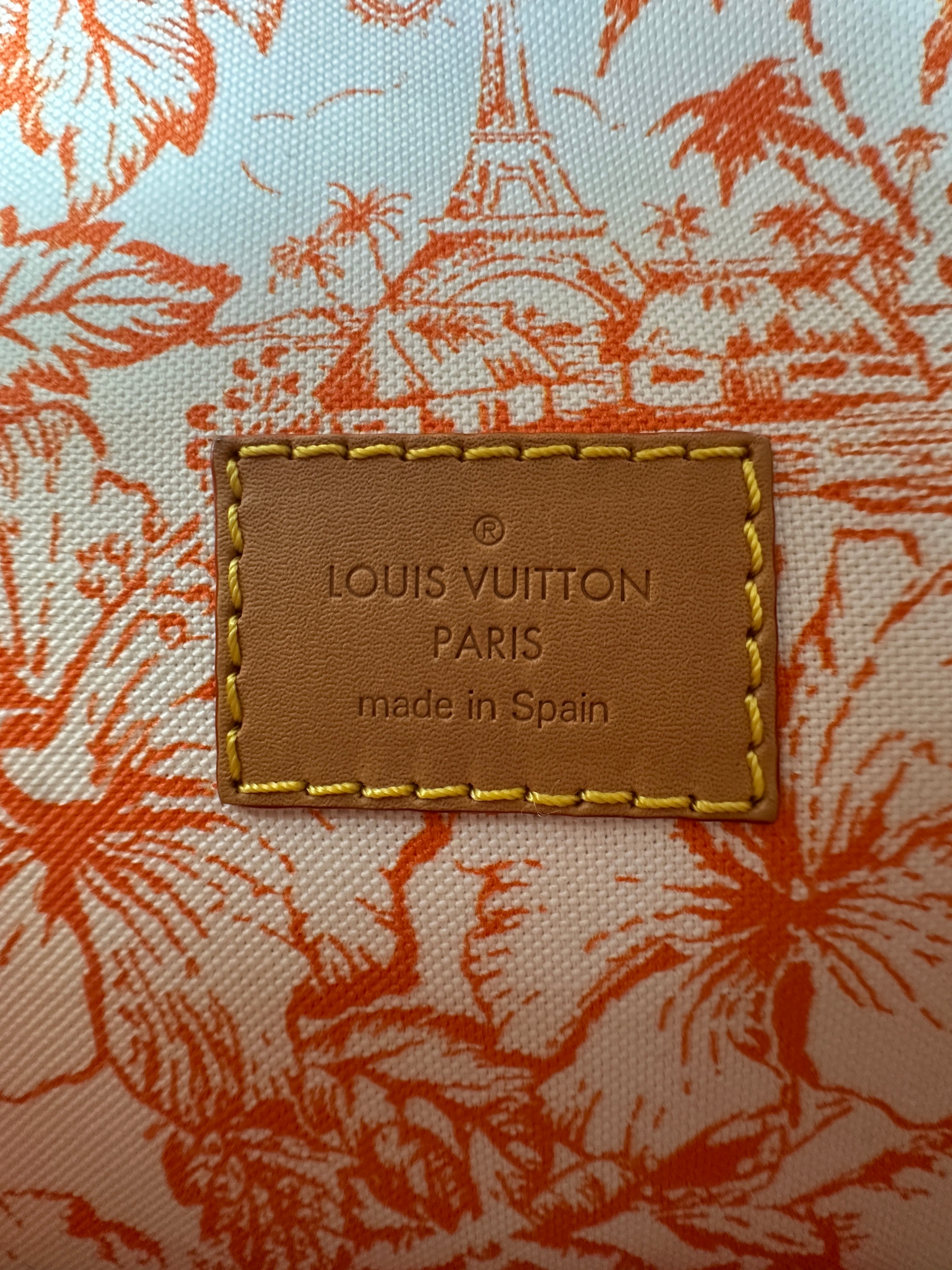 Louis Vuitton "By The Pool" Nano Diane Multicolor Monogram Tiles Canvas Shoulder Bag LV2271