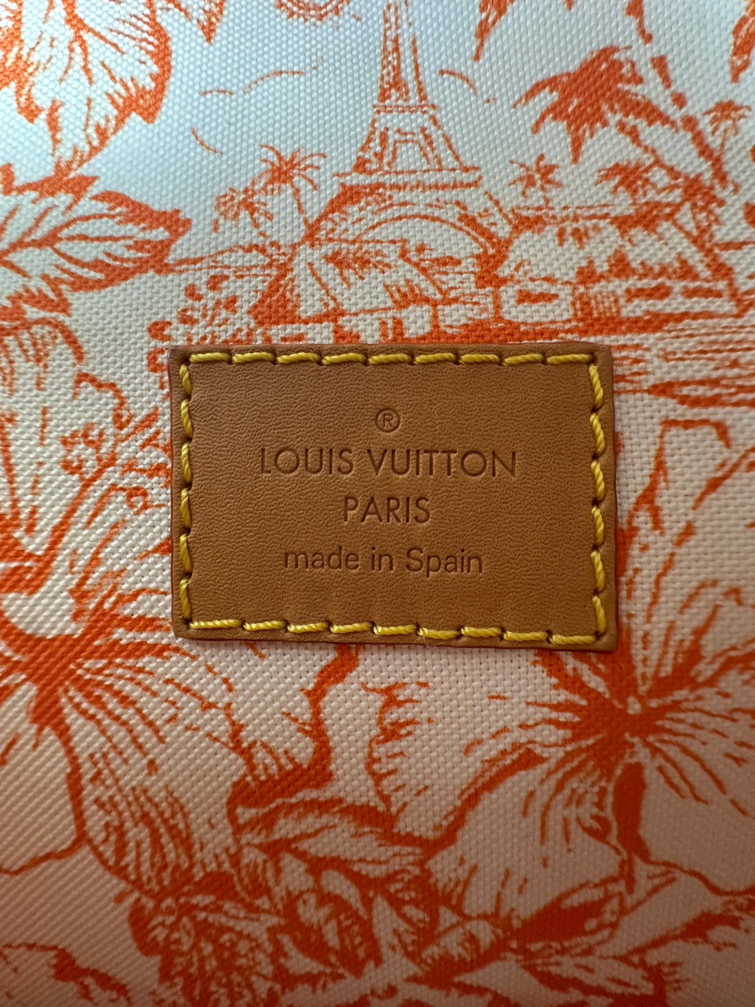 Louis Vuitton "By The Pool" Nano Diane Multicolor Monogram Tiles Canvas Shoulder Bag LV2271