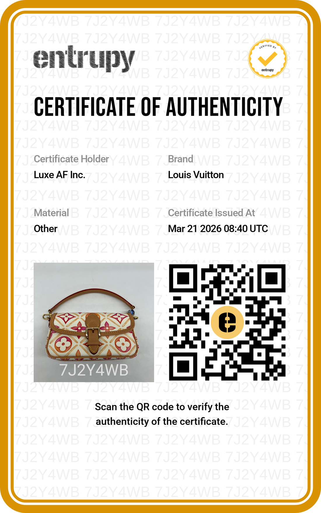 Louis Vuitton "By The Pool" Nano Diane Multicolor Monogram Tiles Canvas Shoulder Bag LV2271