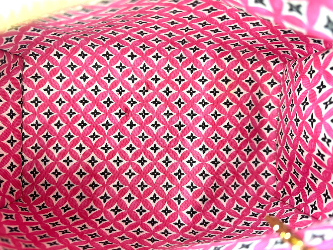 Louis Vuitton "By The Pool" Speedy Pink/White Monogram Giant Handle Bag LV2278
